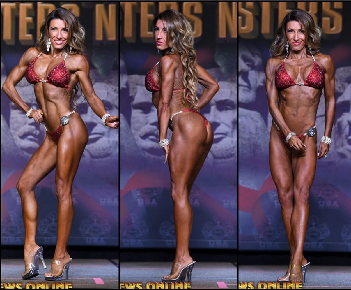 Congrats to @lixa_lilith on taking home 4th place in her masters bikini class at NPC Masters Nationals this past week in Orlando Florida.
➖
Cece got started in mid-June, with masters nationals as the goal. With her past preps bringing her in flat and