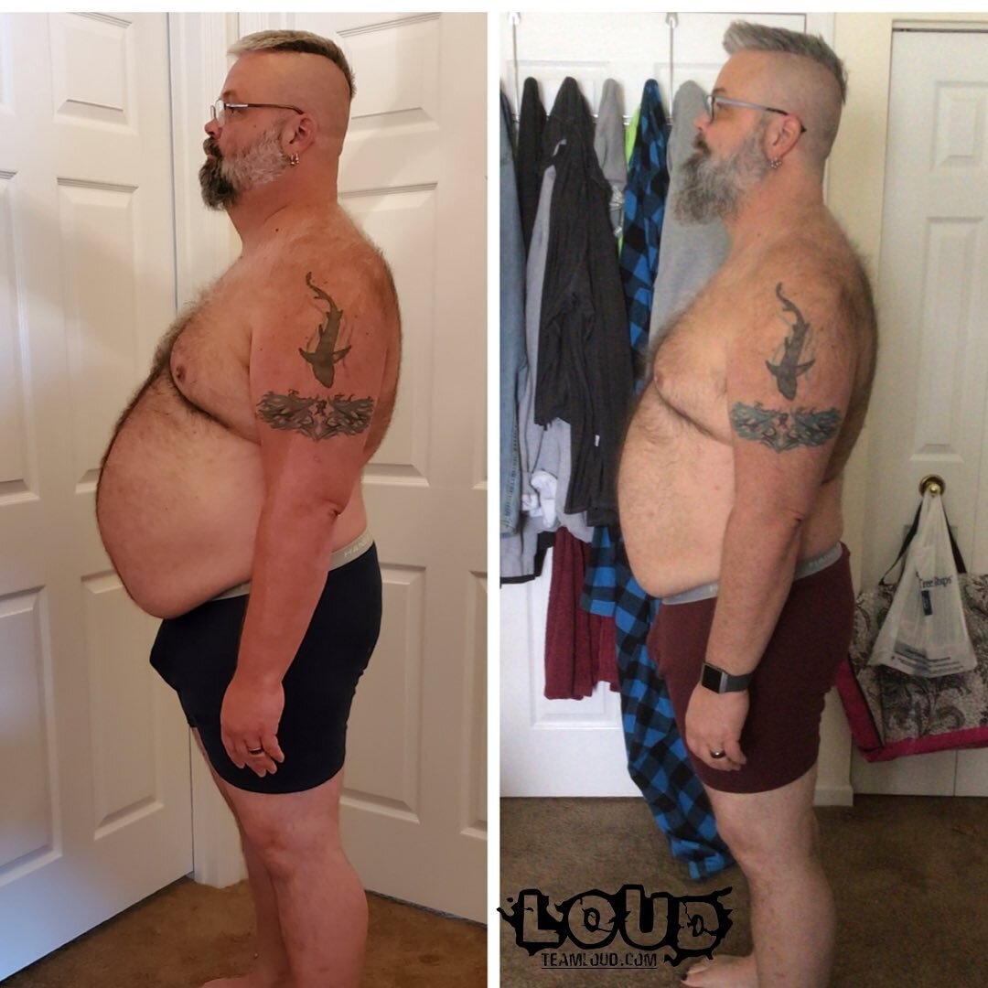‼️50lb down ‼️

BIG shout out to @greatwhite131 for all of his hard work while working with @_shrinking_steph 

Jim has not been perfect. Truly, no one is. Jim has been pushed. Made uncomfortable. Had to deal with issues that have been bandied for ye