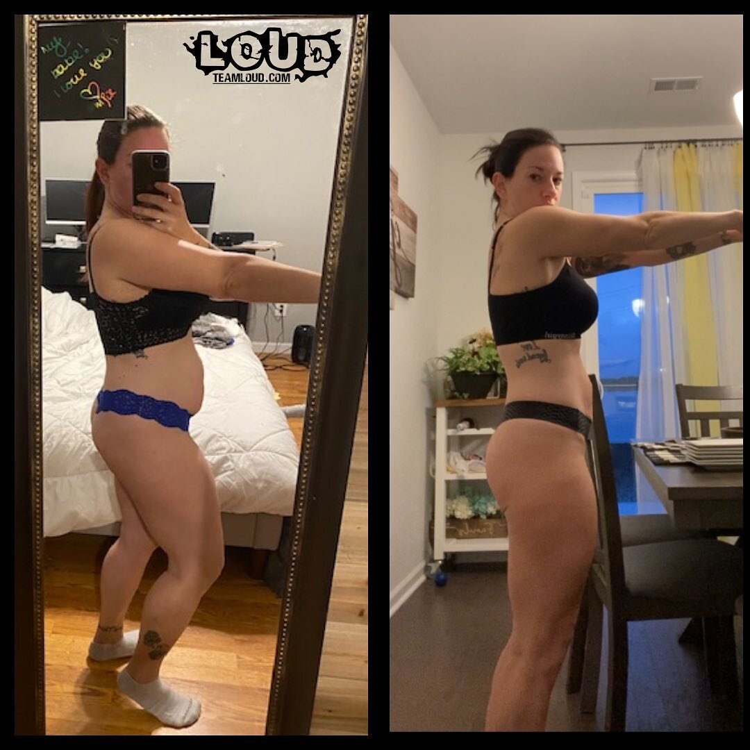 @Danielleleigh416 had been coached by @ecstormtrooper back in 2019 and initially wanted to lose the weight after having her last baby. After pulling off about 20 lbs and hitting a plateau, Danielle's mindset slowly fell of track and a new home purcha