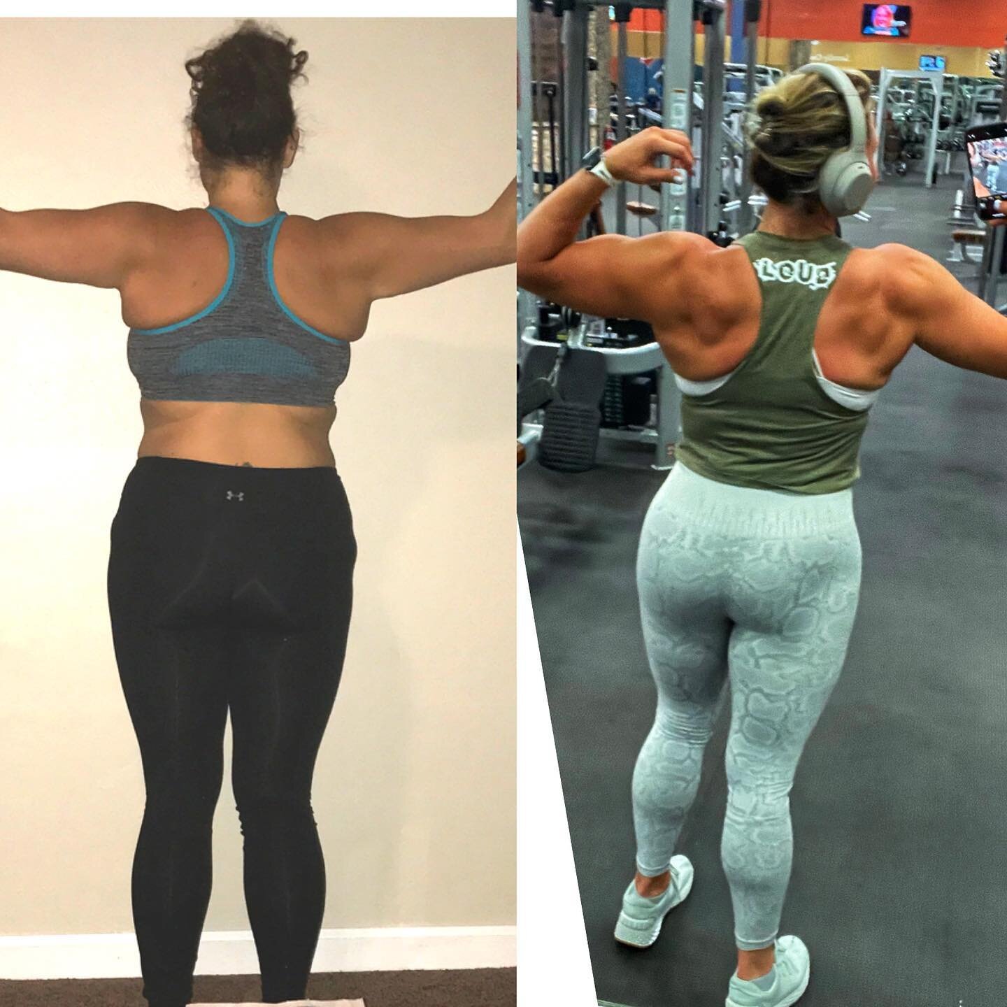 𝟬𝟭/𝟮𝟬𝟭𝟳 --&gt; 𝟬𝟯/𝟮𝟬𝟮𝟭 #mondaymotivation 

What if I told you I weigh just about the same in both pictures?

What if I told you I started this journey and NEVER looked back?

Where would I be without being EXCITED for the future holding m