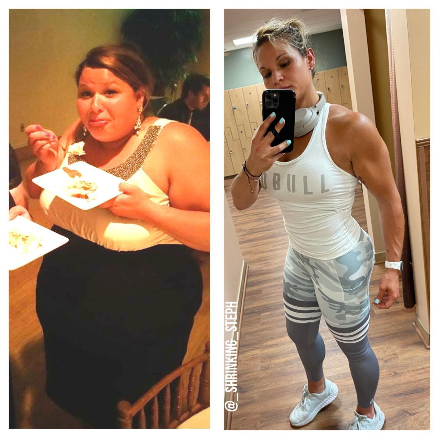1 week before my life changed 6 years ago...

Is the left picture, the weekend before the start of my liquid pre-op VSG diet. I was mourning the death of my FAVORITE cake in world, burnt almond torte (bc we will *neverrrrr* have a slice of cake again