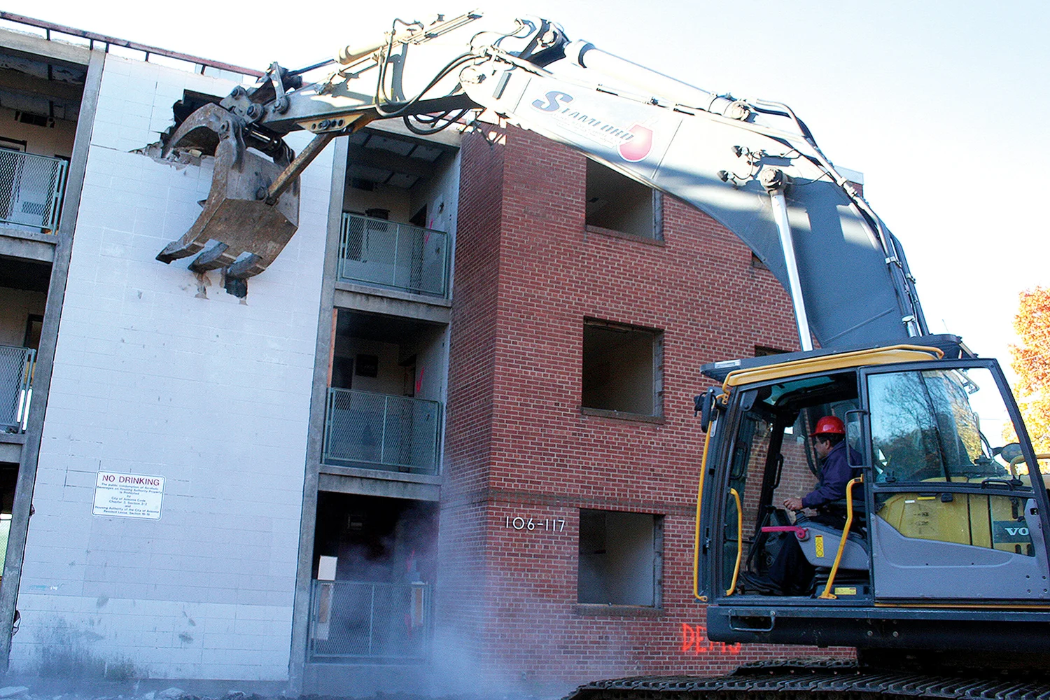 Demolition of Apartments Complex on Olson Drive — VASE Construction