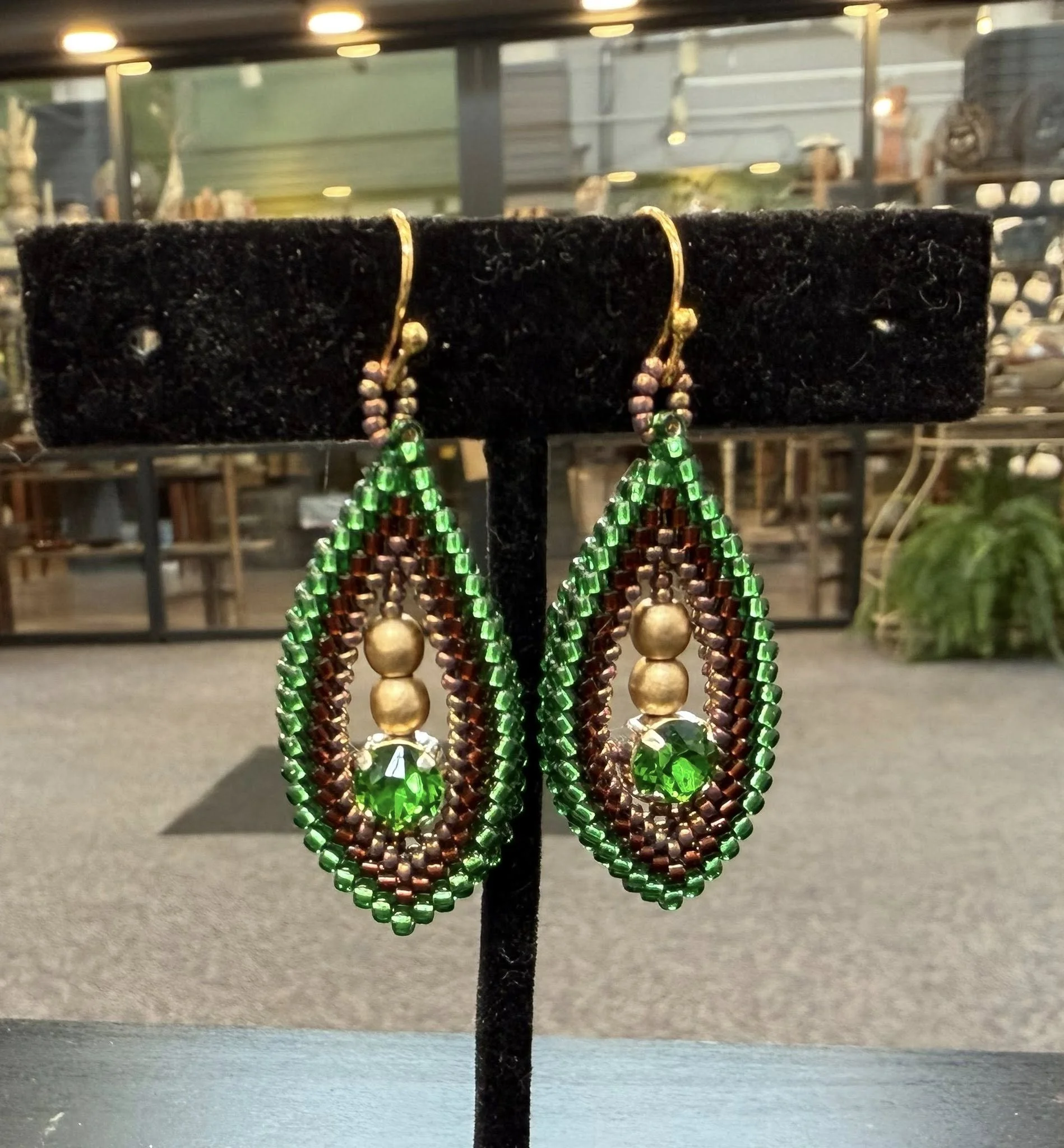 open flame earring green.jpg