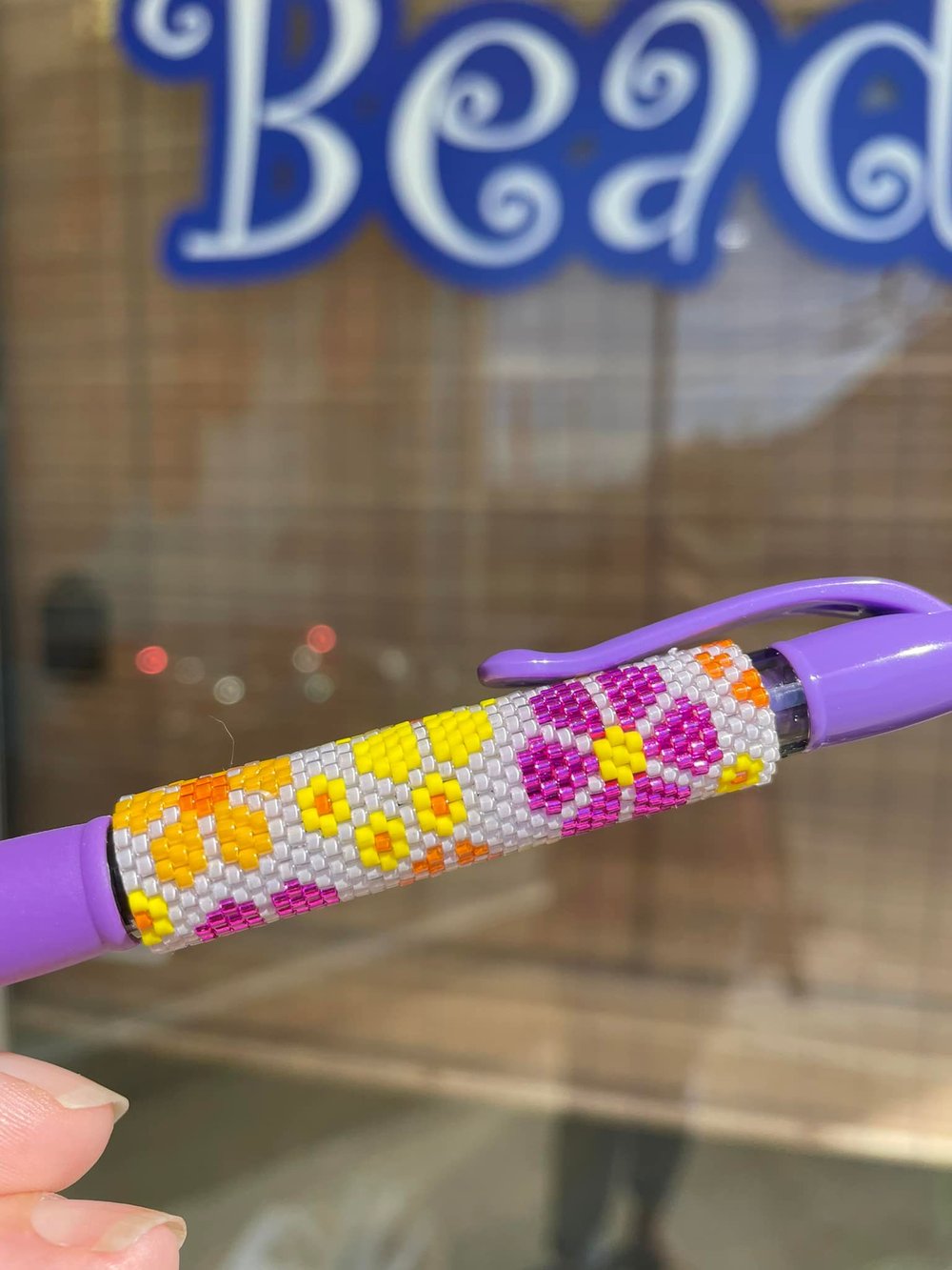 Flower Power Pen Wrap Kit — Bead Soup
