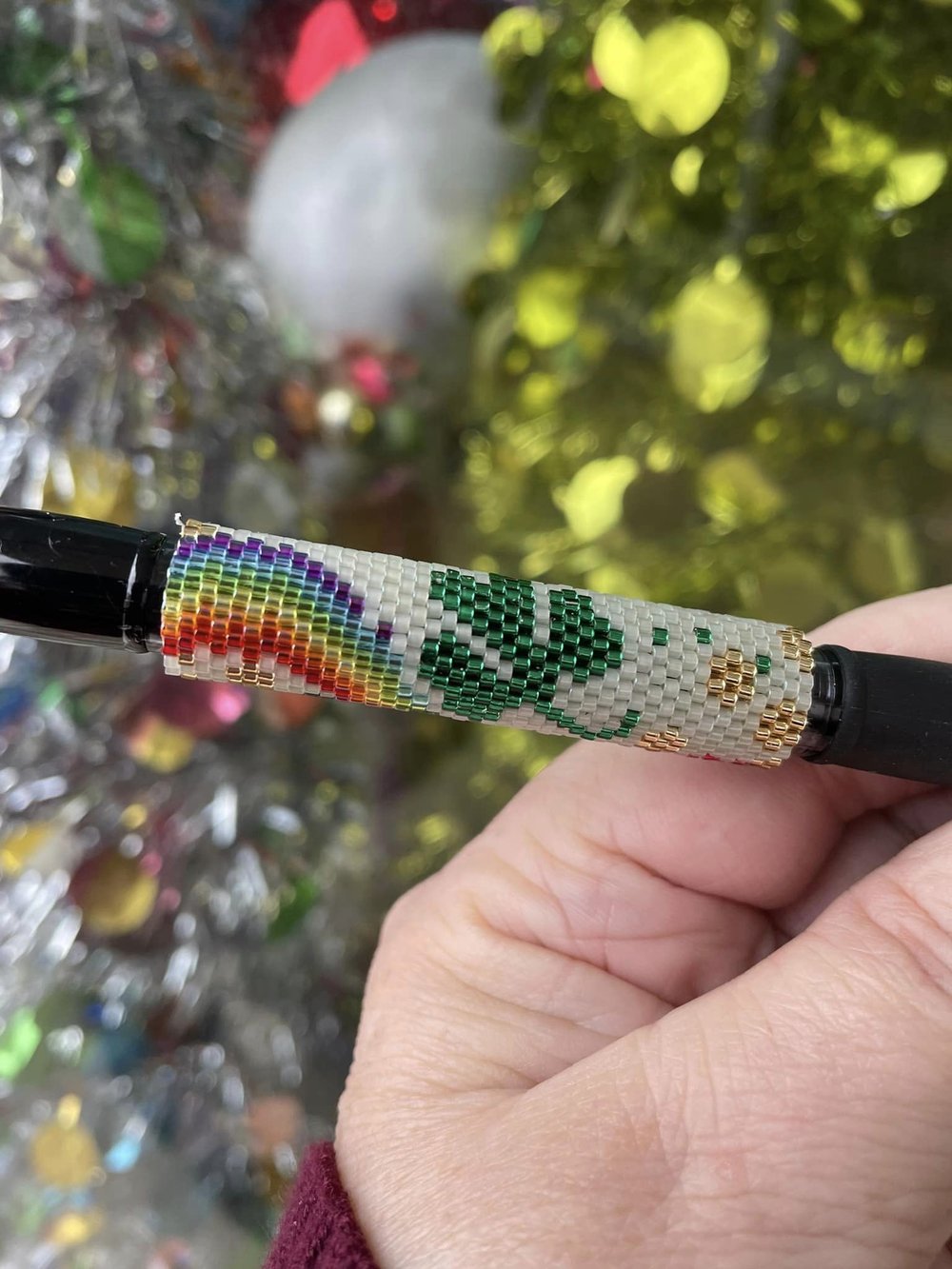 Over the Rainbow Pen Wrap — Bead Soup
