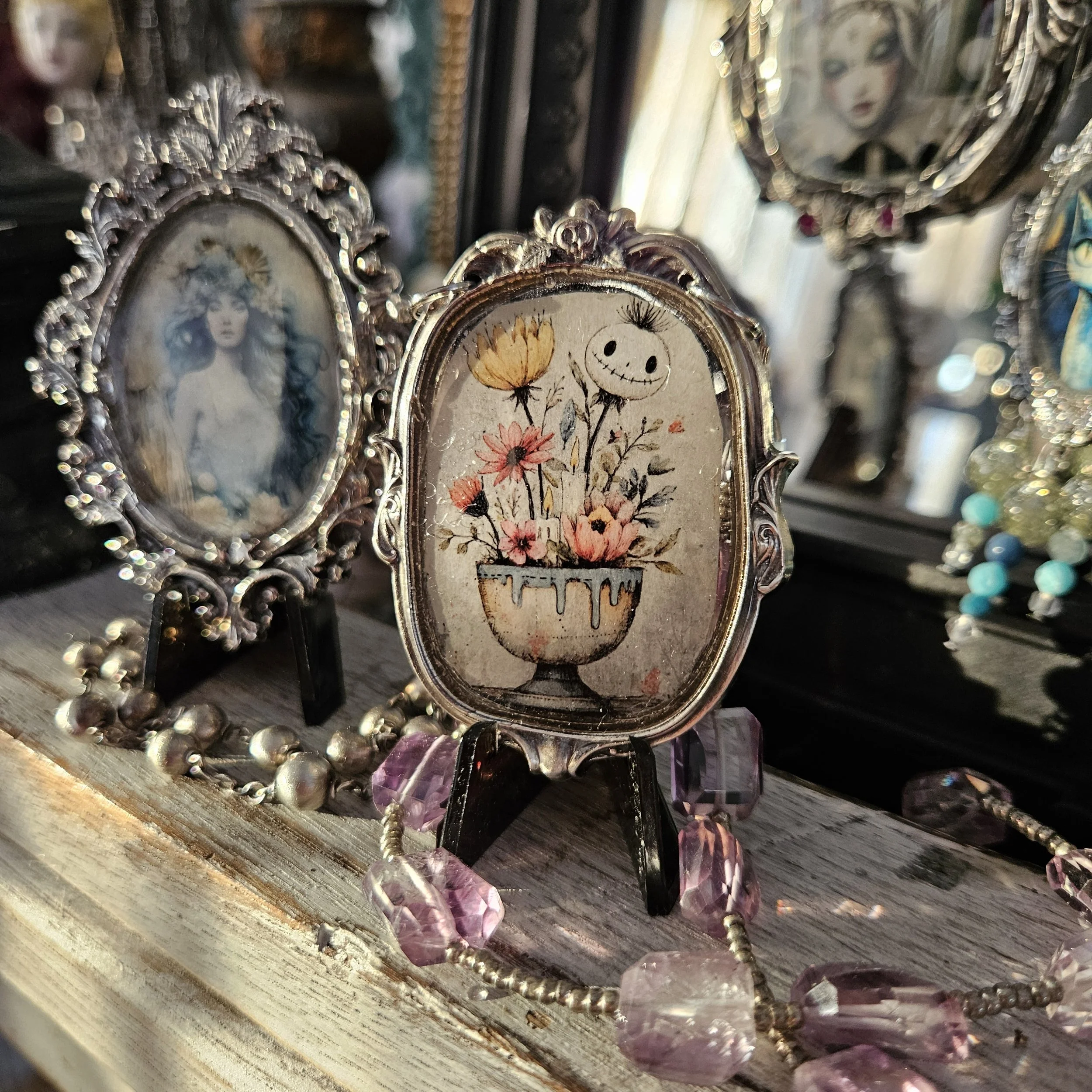 Tiny Silver Frames-Dimensional Setting (PMC) with Michelle Arsenault 