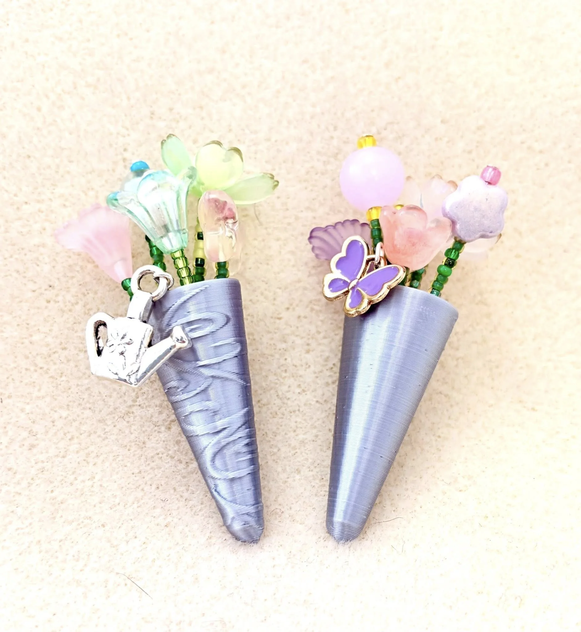 Tussie Mussies and Lavender at Penn Oaks Winery