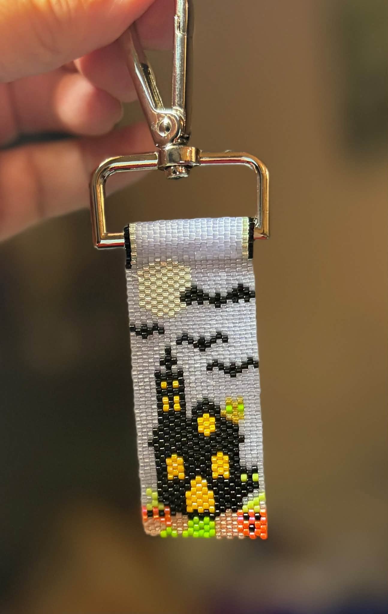 Tiny Cats and Bats Fob
