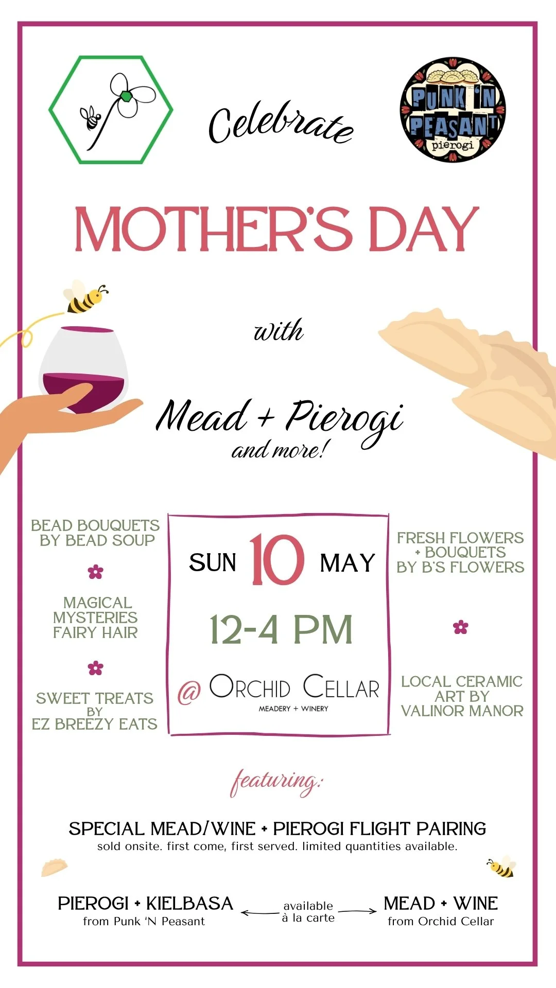 Mother's Day Event at Orchid Meadery and Winery