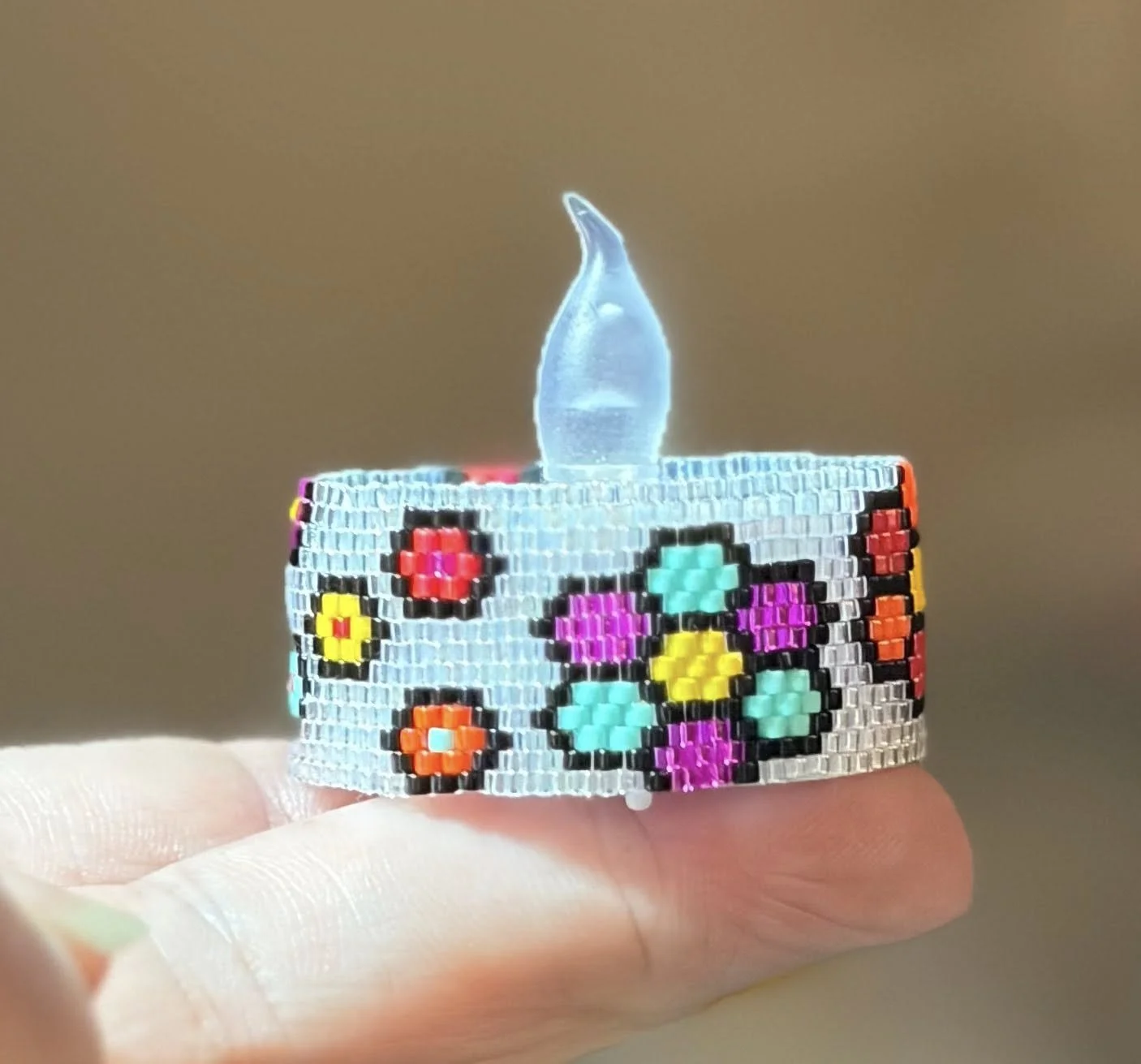 spring flower power tea light.jpg