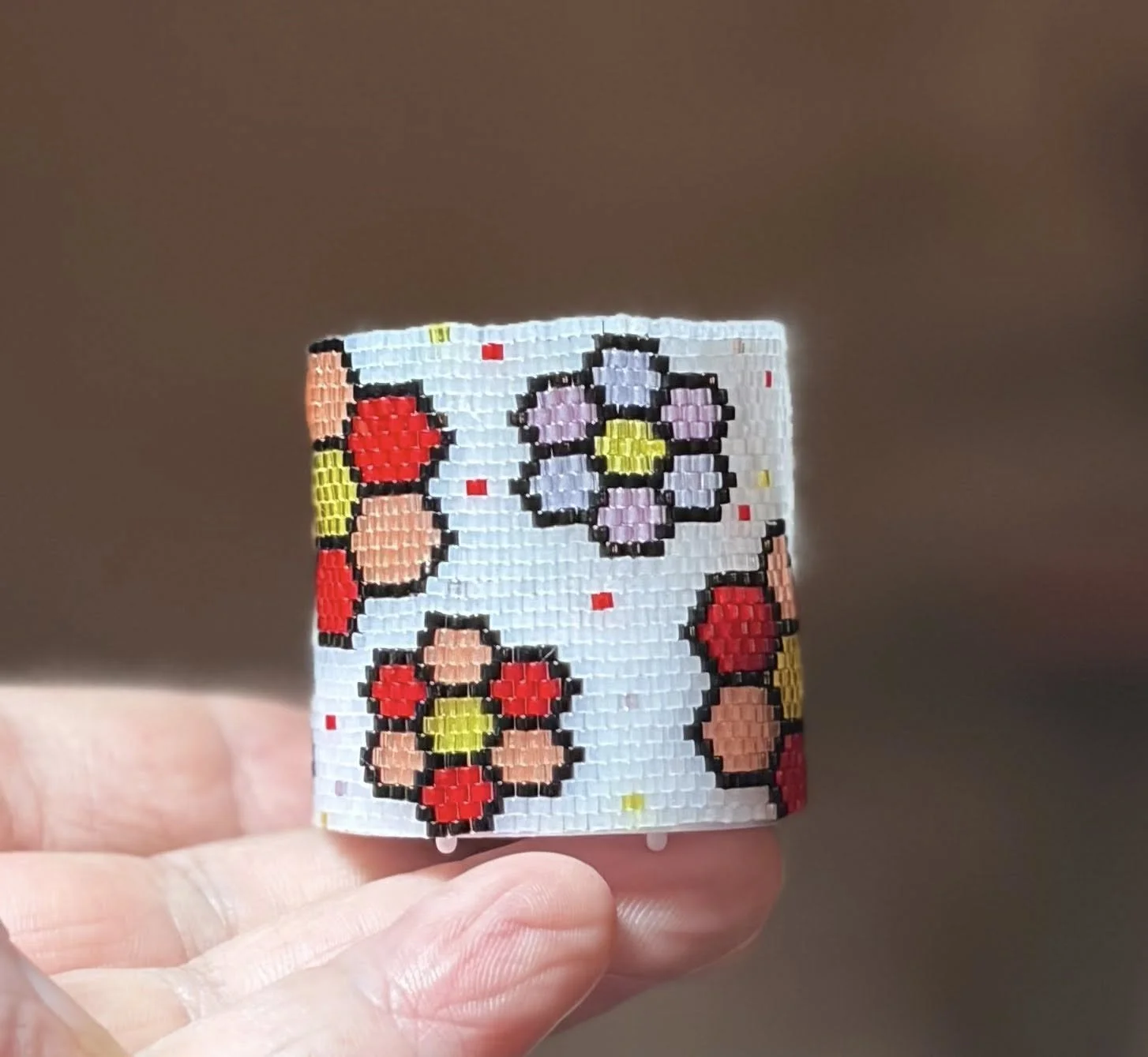 Large Flower Power Tea Light