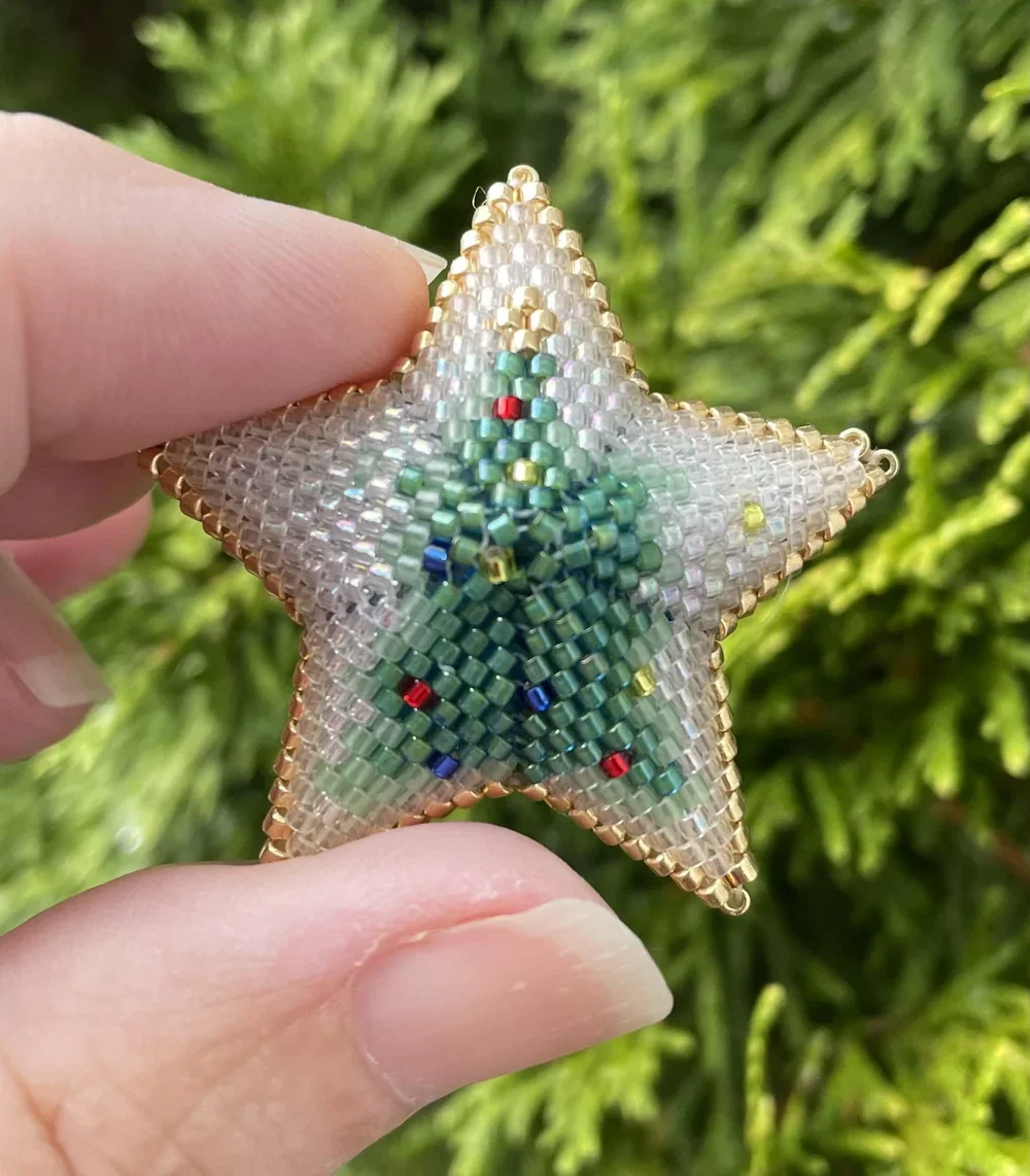 Semi-Mini Christmas Tree Star