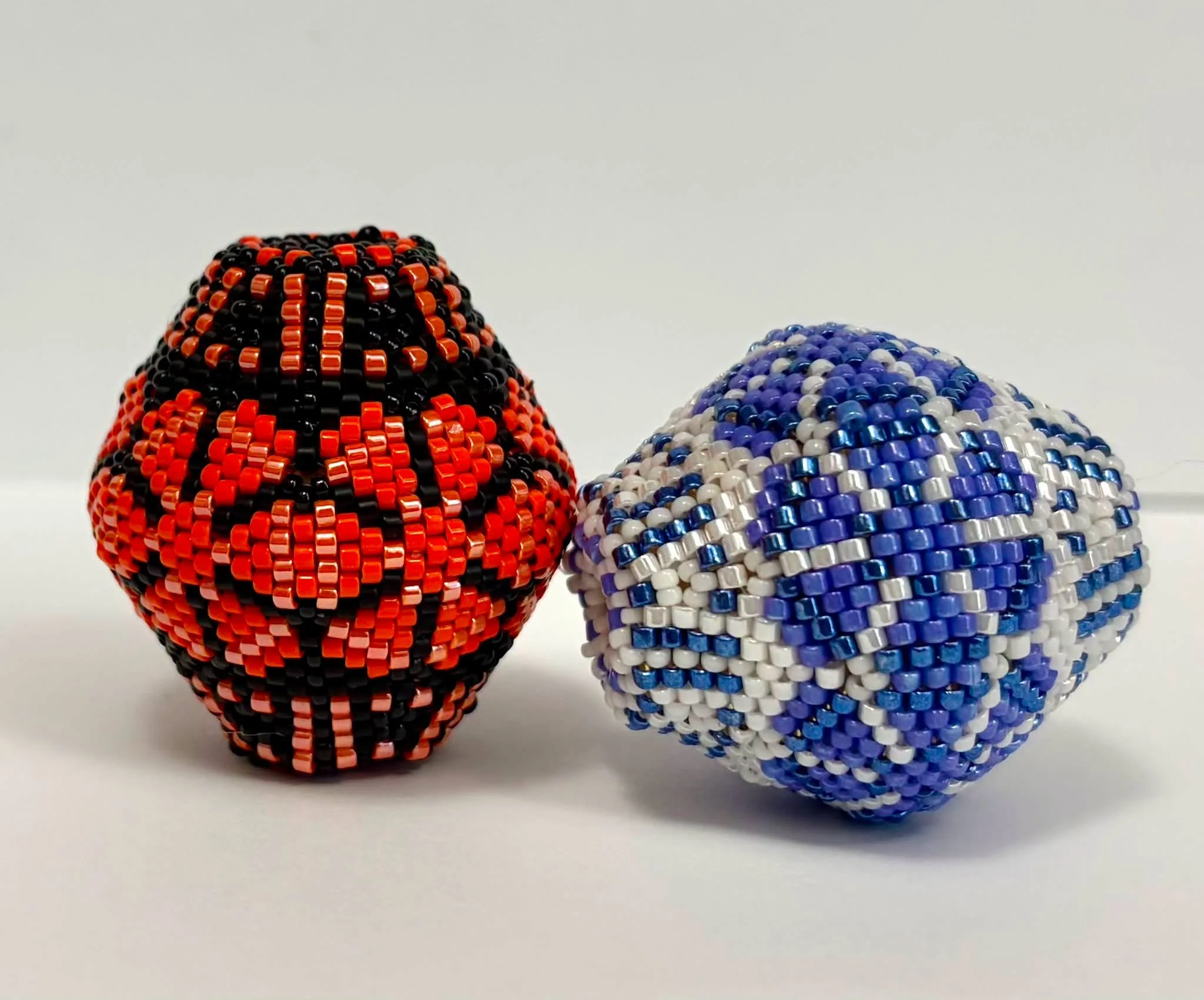 Beaded Bicones