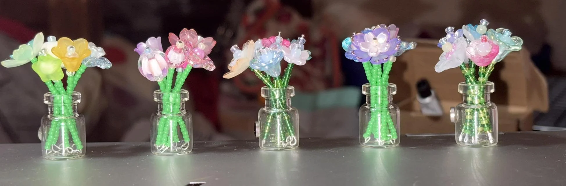 tiny flower arrangements with magnets.jpg