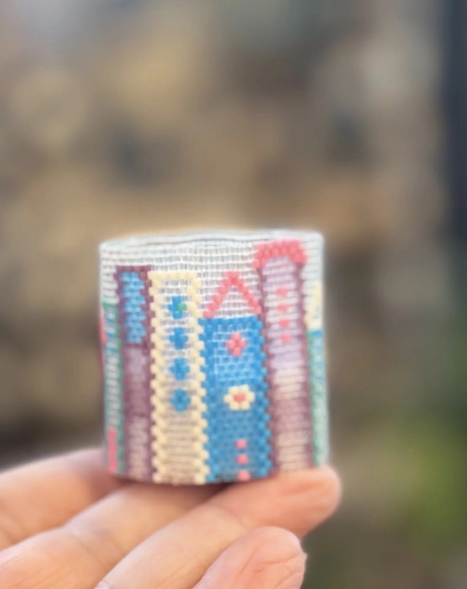 Living At The Beach Tall Tea Light