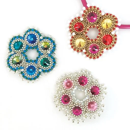 Tudor Rose Pendant Zoom Only with Chloe Menage