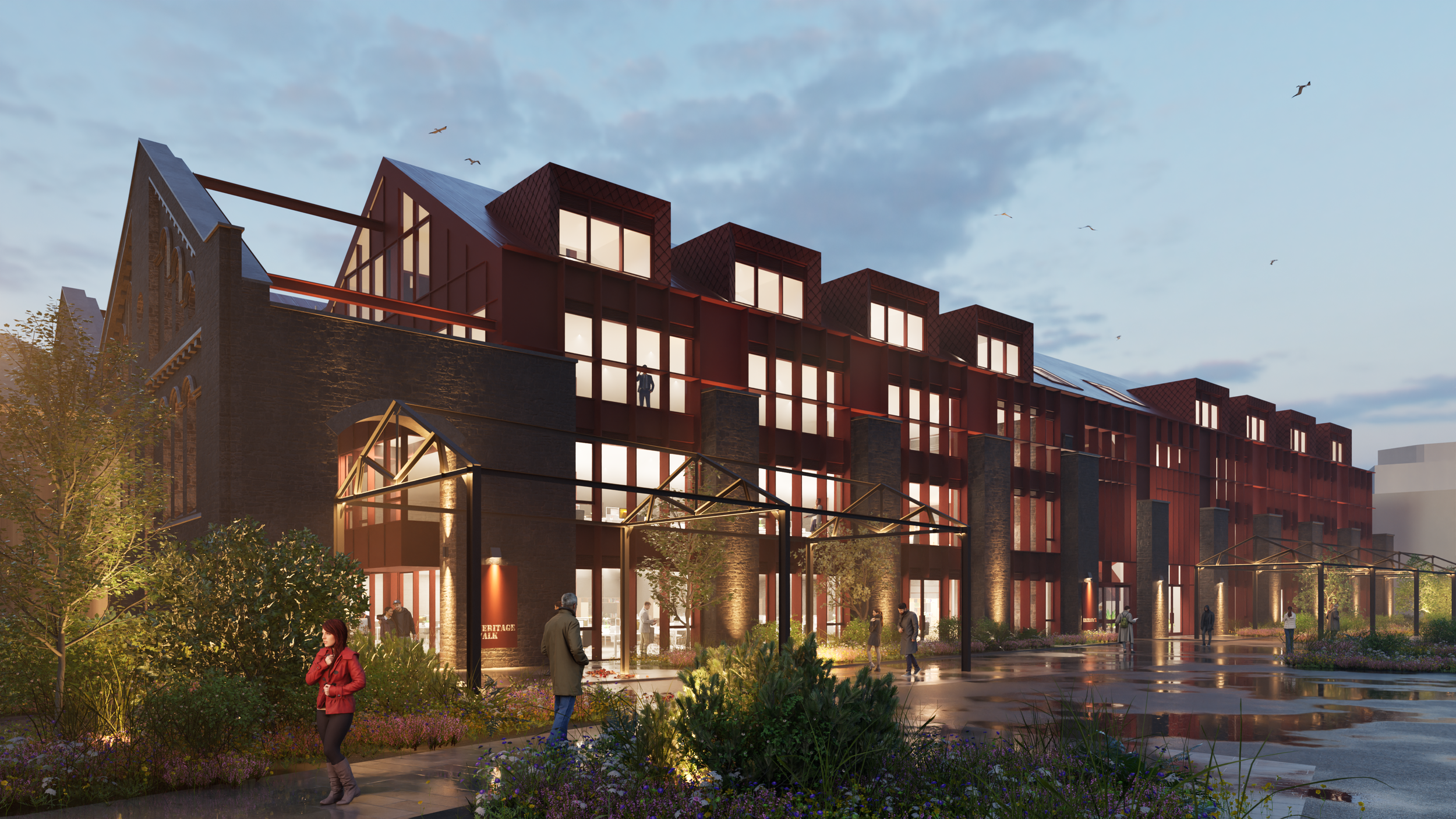 StudioHIVE revises plans for transformation of former Aardman Animations site in Bristol