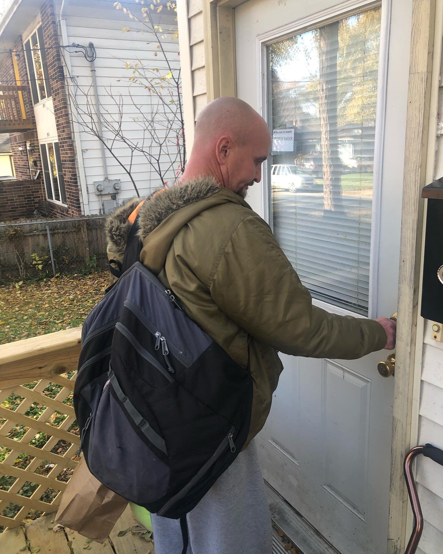 It is Feel Good Friday! We were able to connect this person with housing after 6 years on the streets. We are working to support him as he rebuilds his life. Today he has a job interview; tomorrow is yet to be decided. #secondchances #housingisahuman