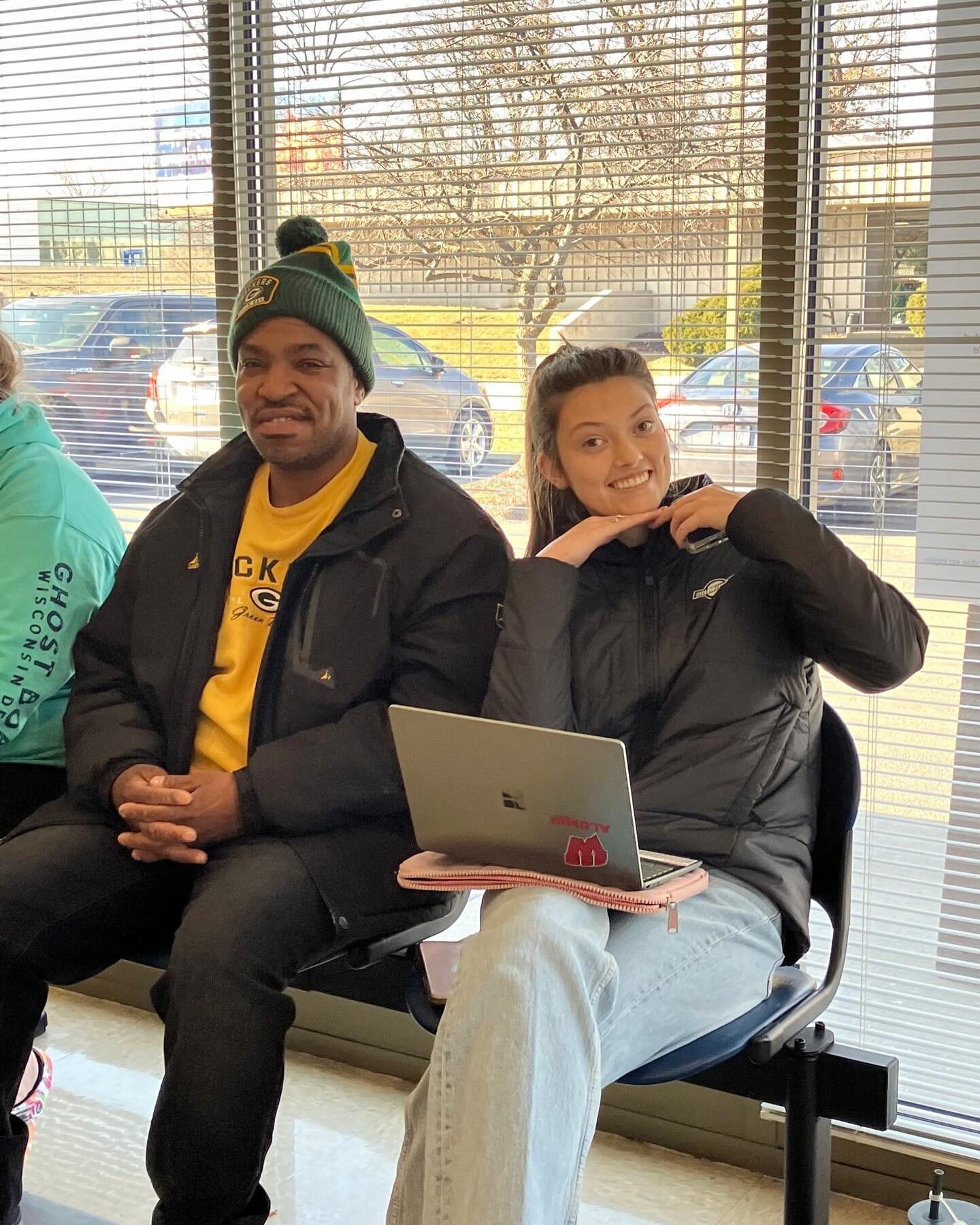 Shai and company can make waiting in the social security office fun and productive! We like accomplishing important tasks and having fun while doing it! 📋✔️ 

#relationshipsequalresults #homelessservices #homelessoutreach #endhomelessness