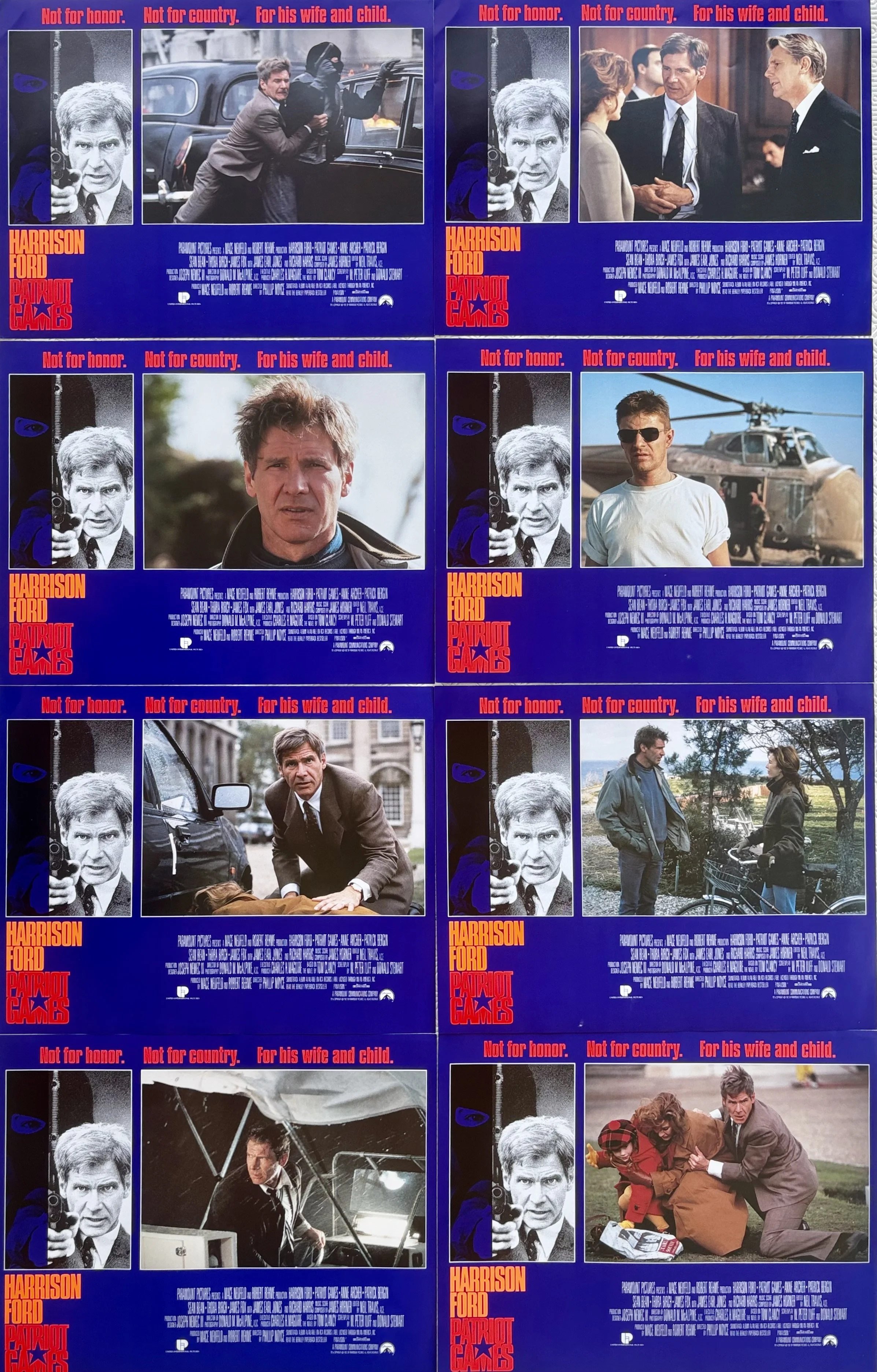 Patriot Games Lobby Cards