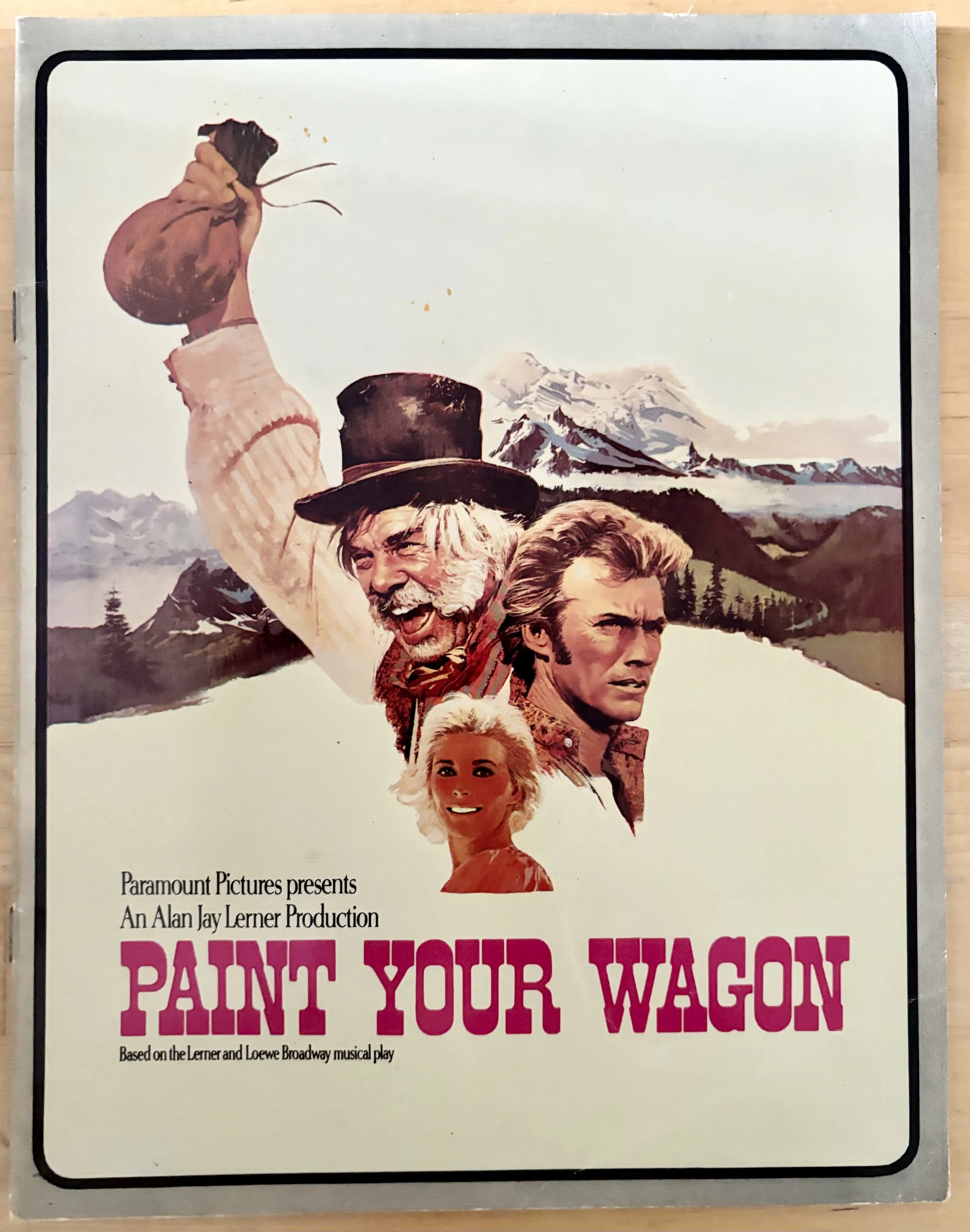 Paint Your Wagon 1969 Souvenir Film Programme