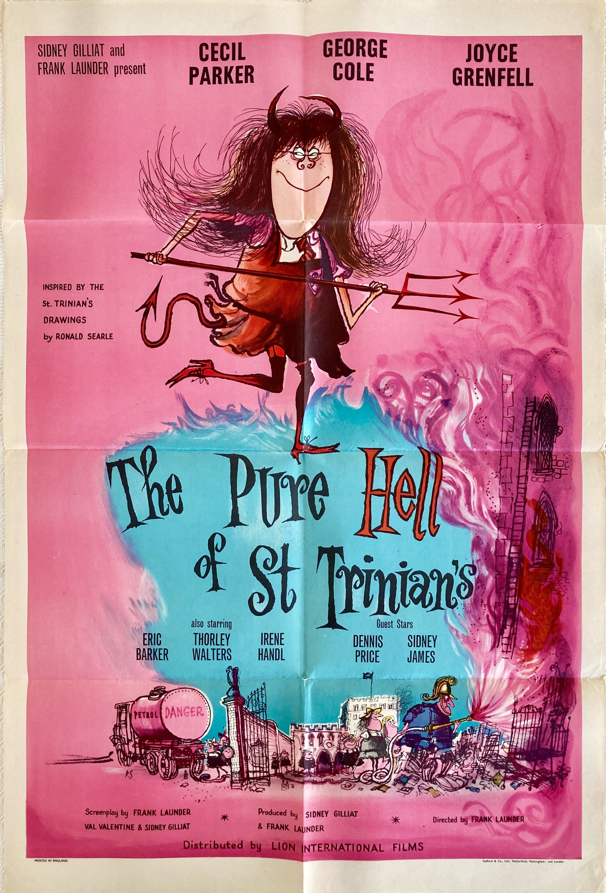 The Pure Hell of St Trinians One Sheet Poster