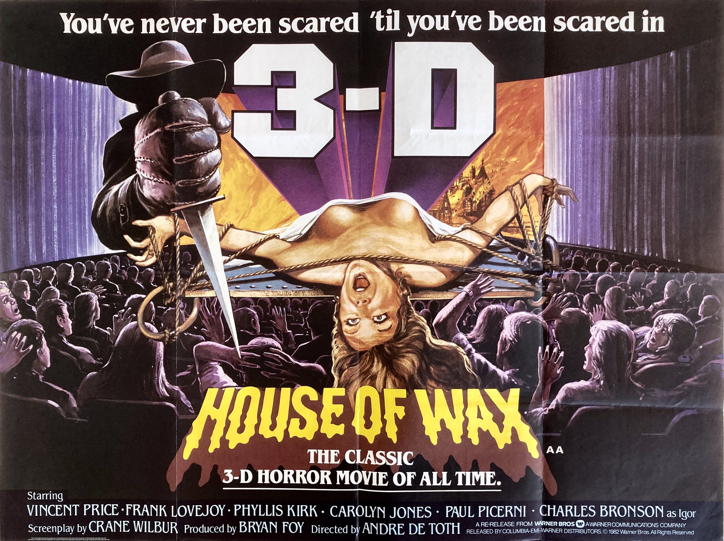 House of Wax Quad Poster