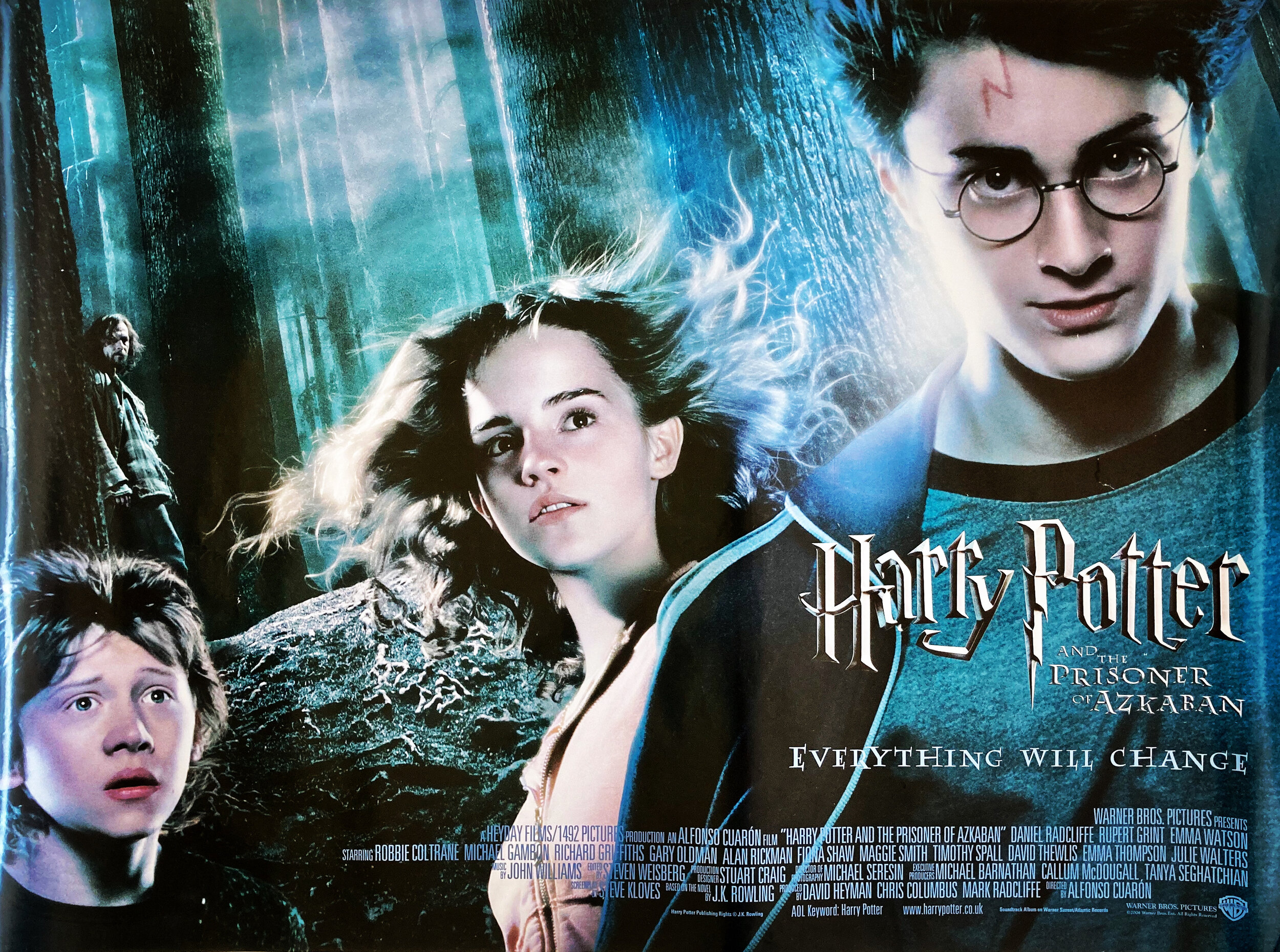 Harry Potter and the Prisoner of Azkaban Quad Poster