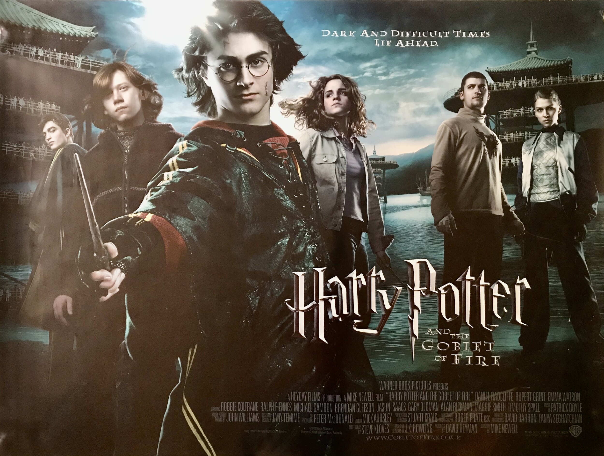 Harry Potter and the Goblet of Fire Quad Poster