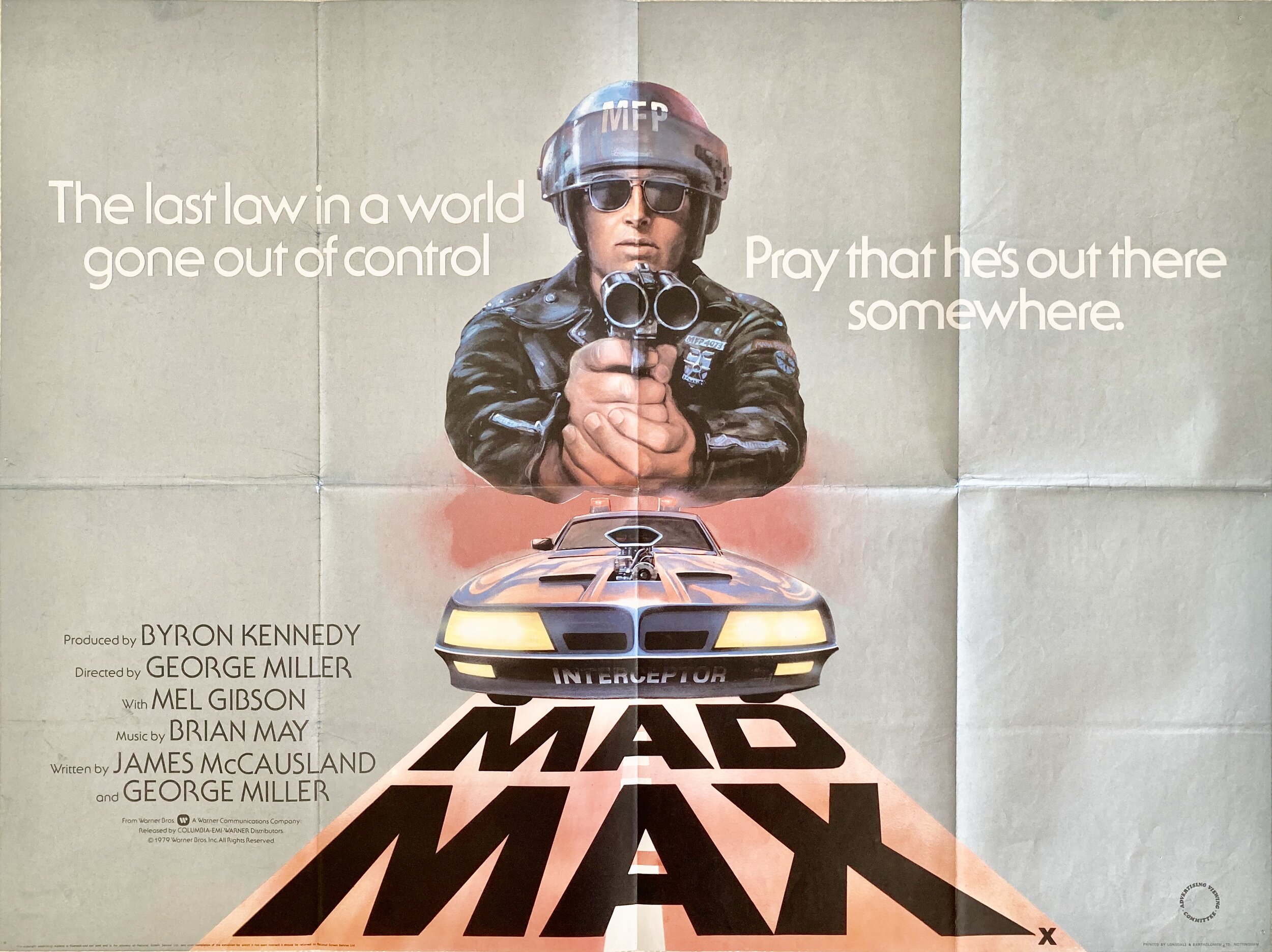 Mad Max Quad Poster — 20th Century Movie Posters