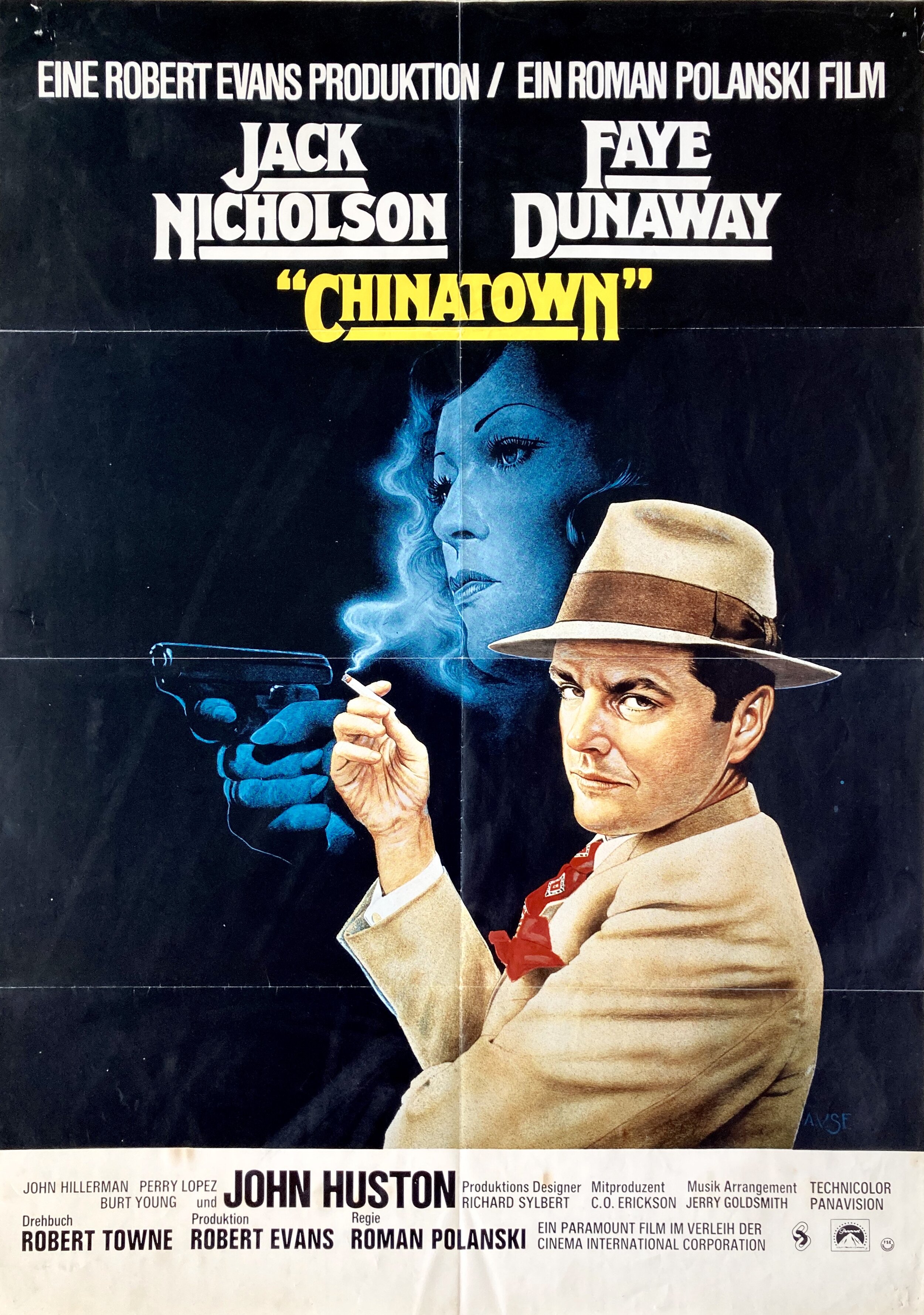 Chinatown German A1 Movie Film Cinema Poster