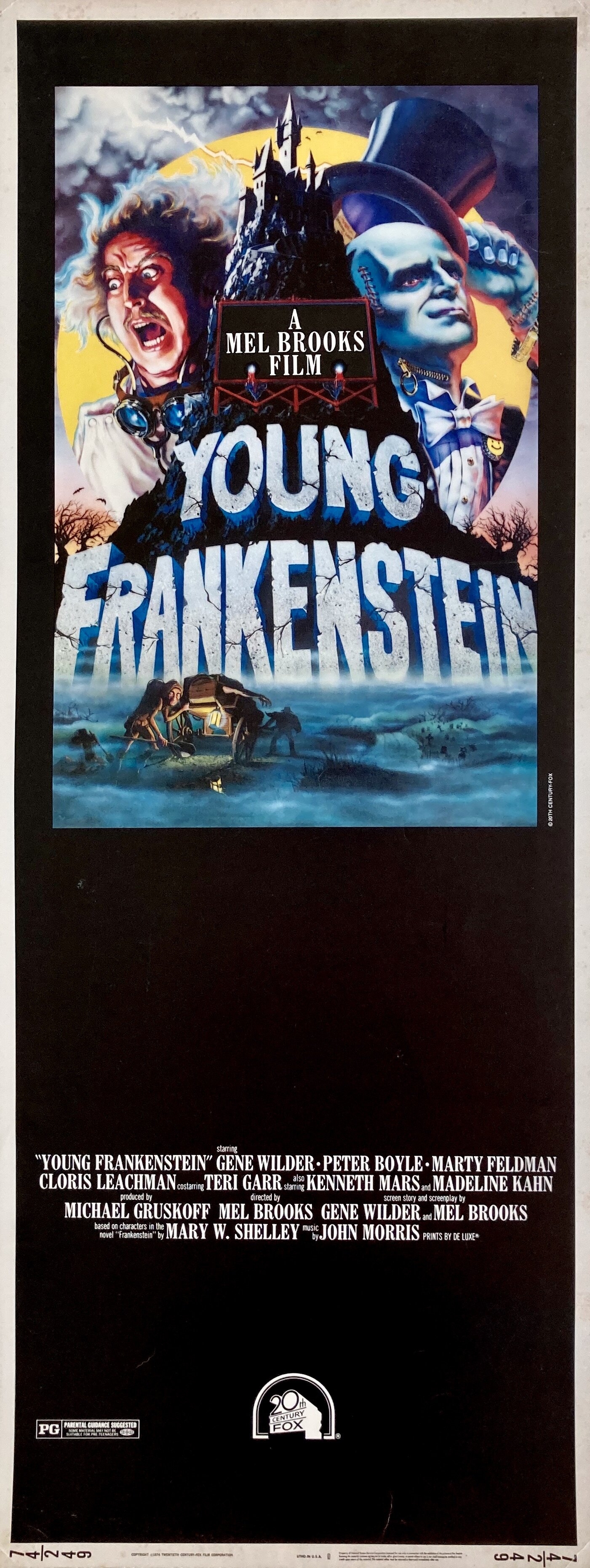 Young Frankenstein Insert Poster