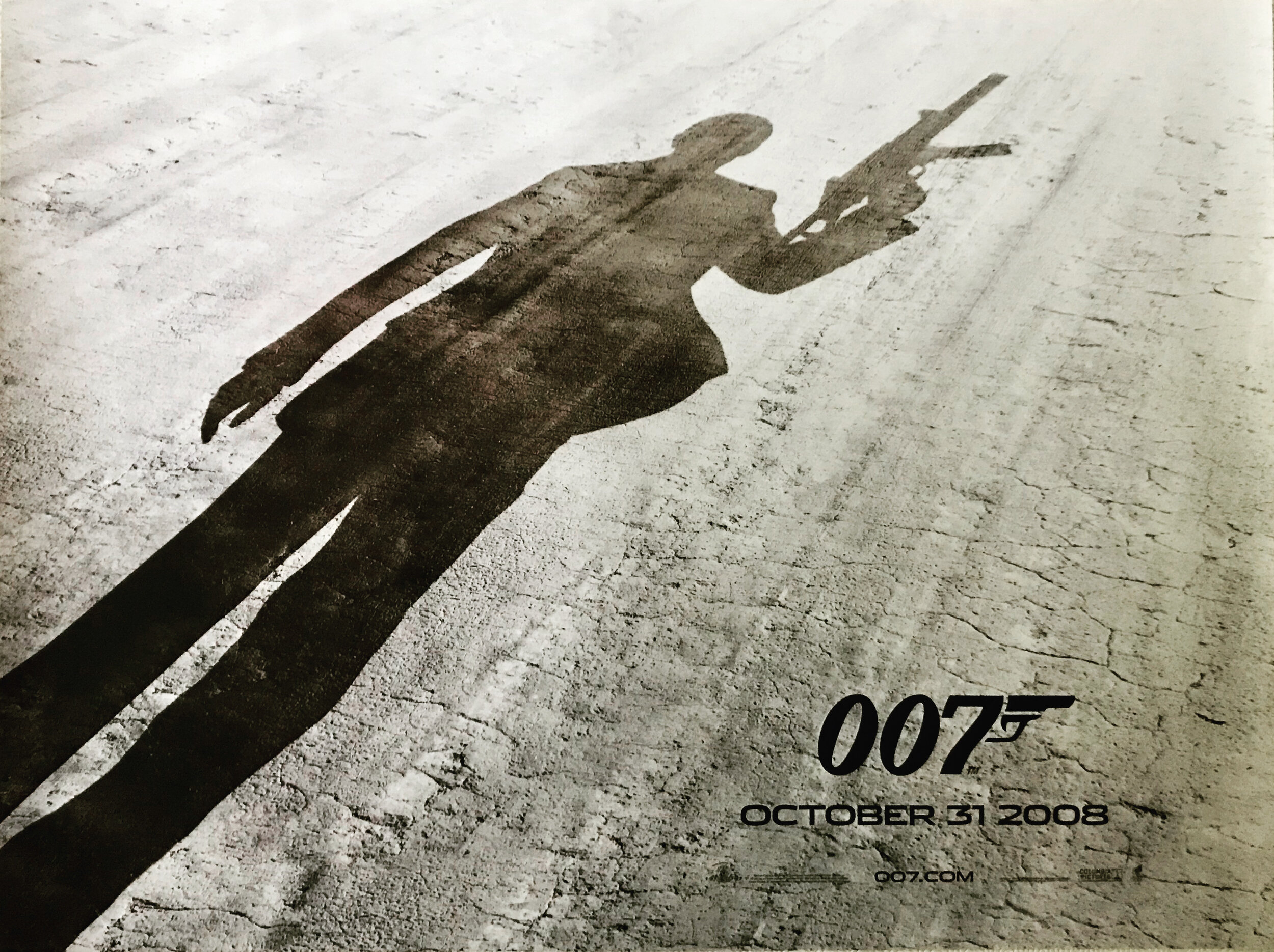 Quantum of Solace Teaser Quad Poster