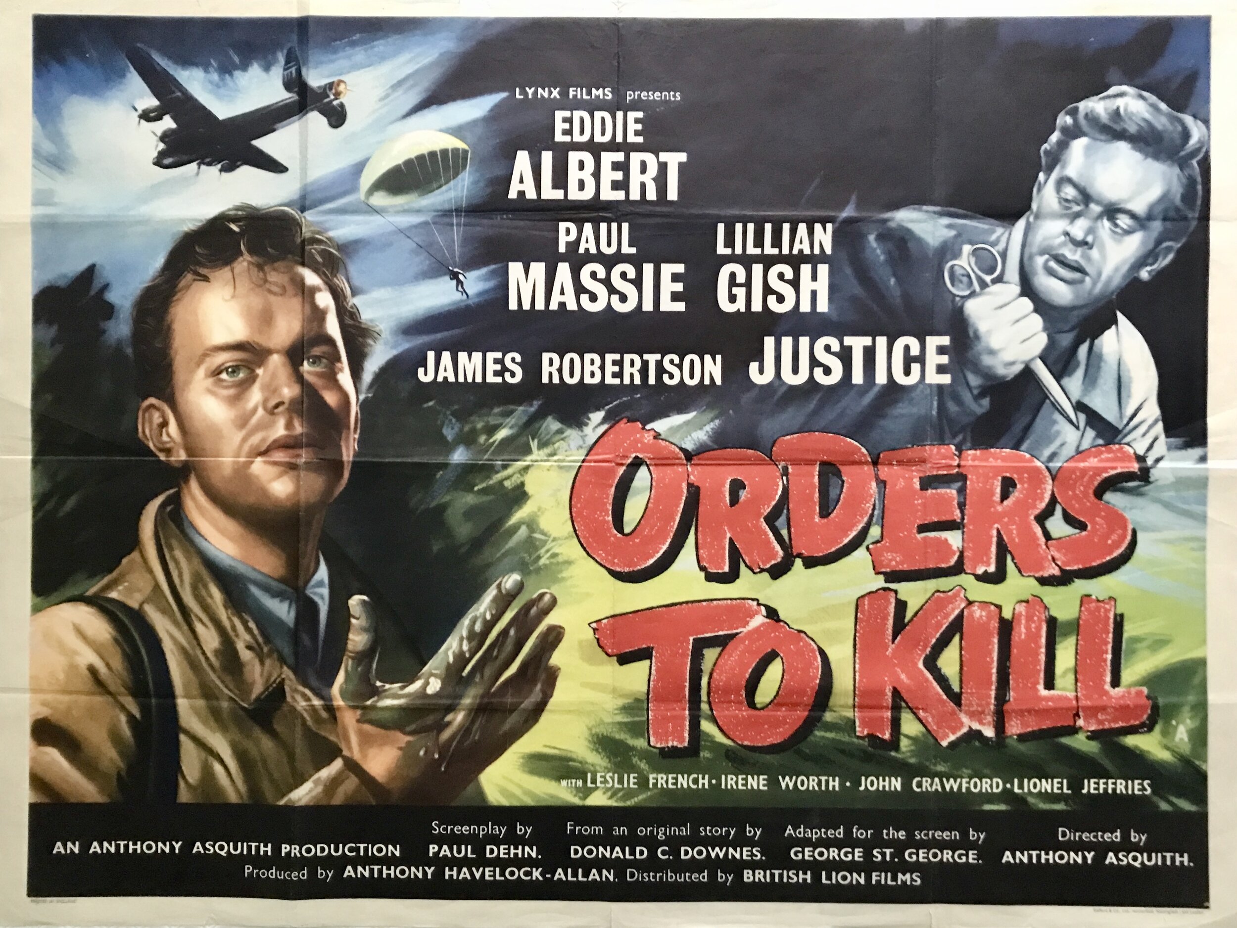 Orders to Kill Quad Poster