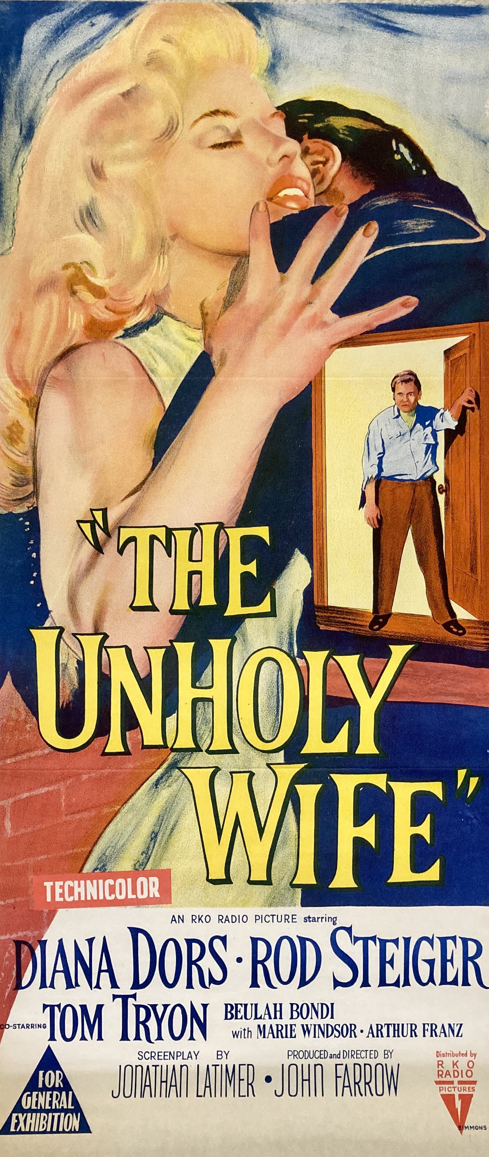 The Unholy Wife Australian Daybill