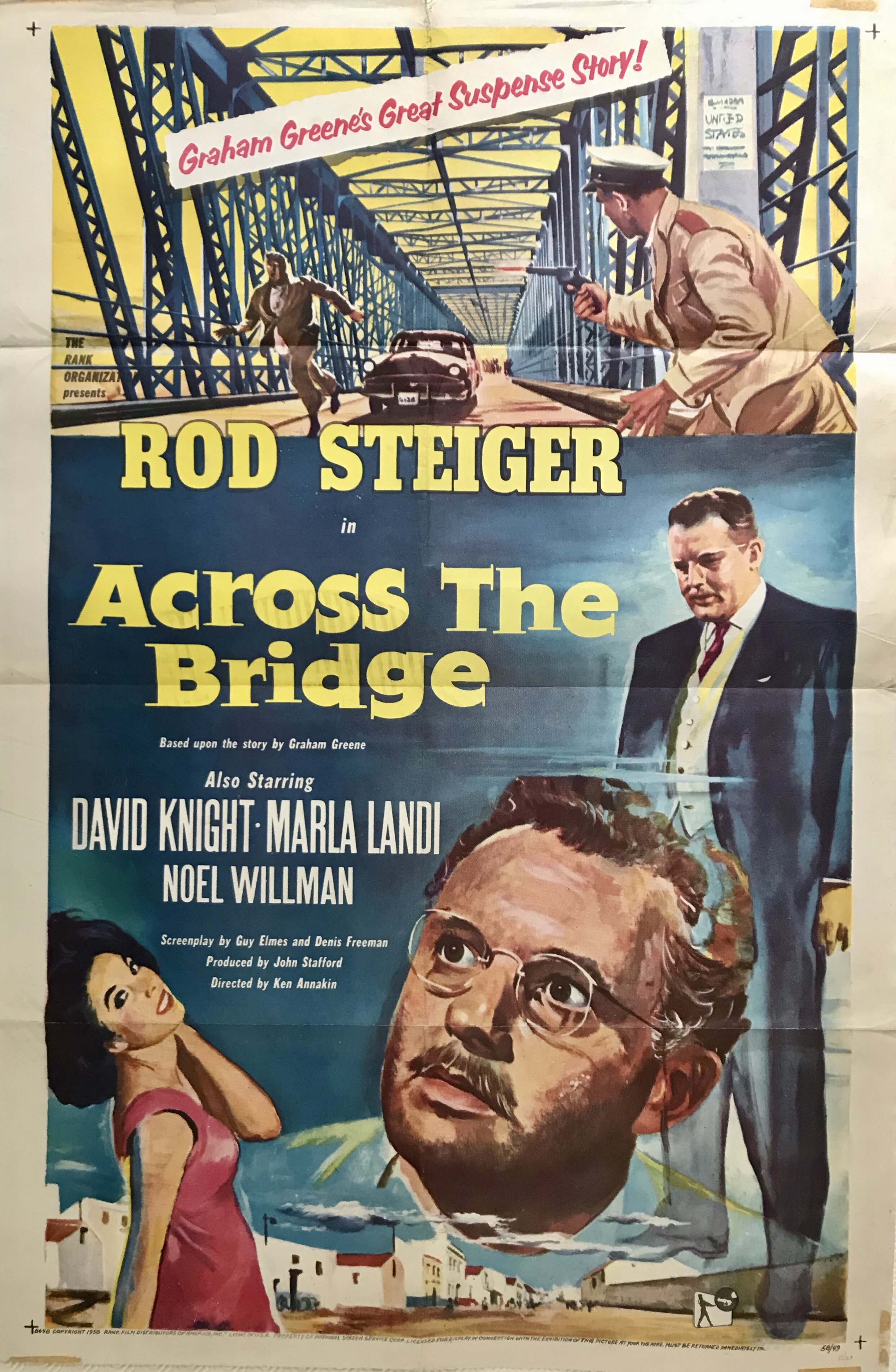 Across the Bridge One Sheet Poster