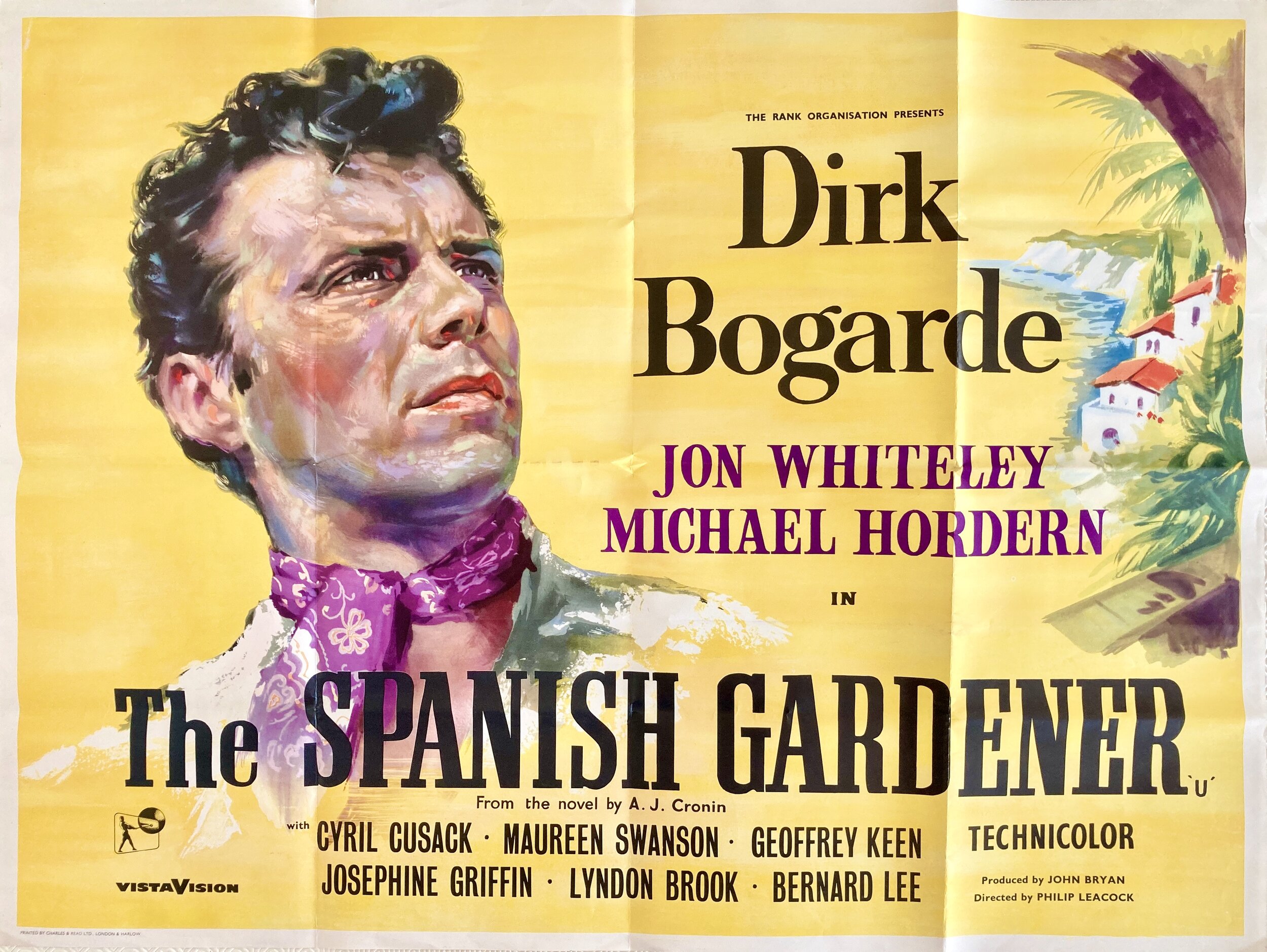 The Spanish Gardener Quad Poster
