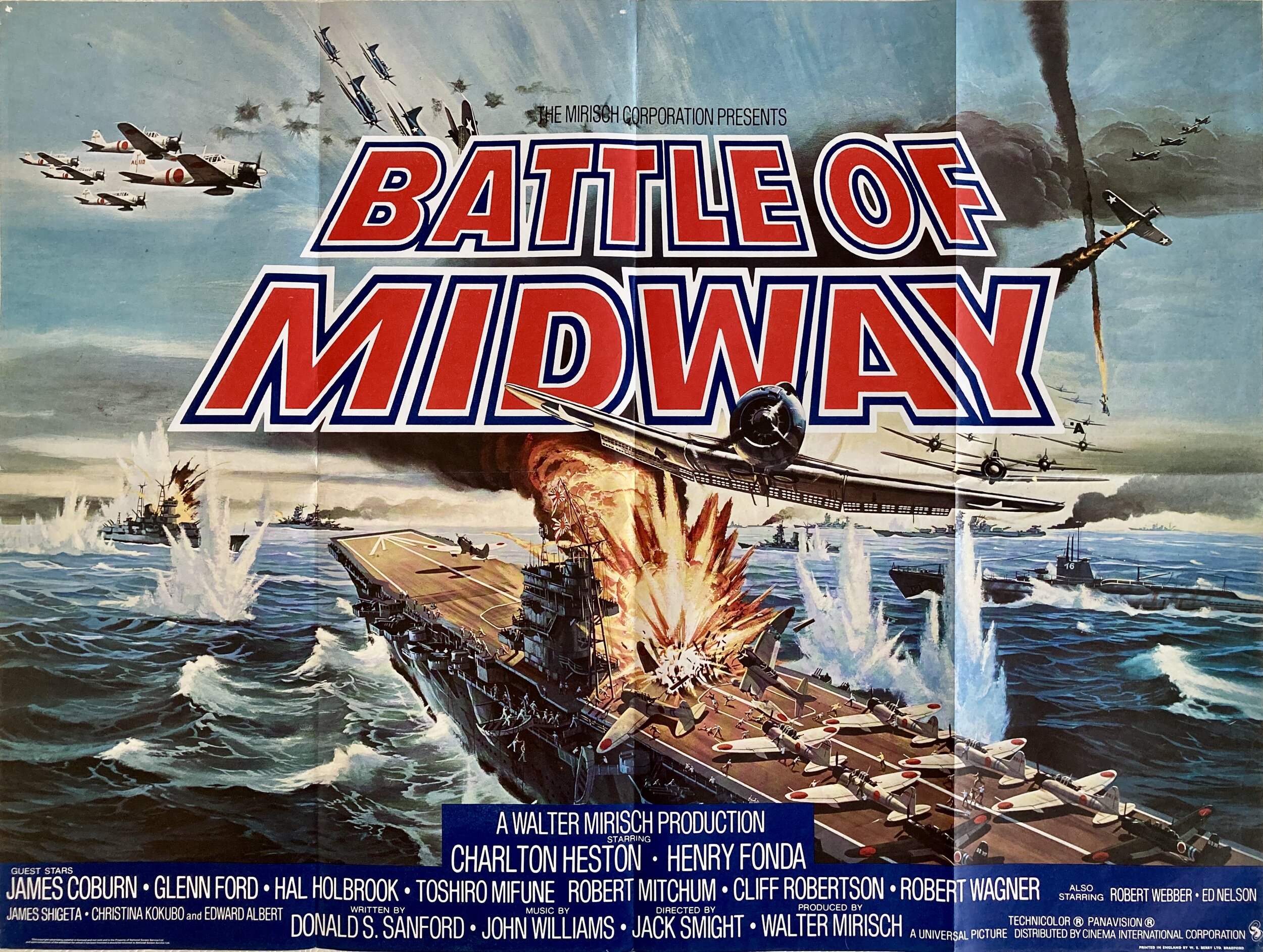 Battle of Midway Quad Poster