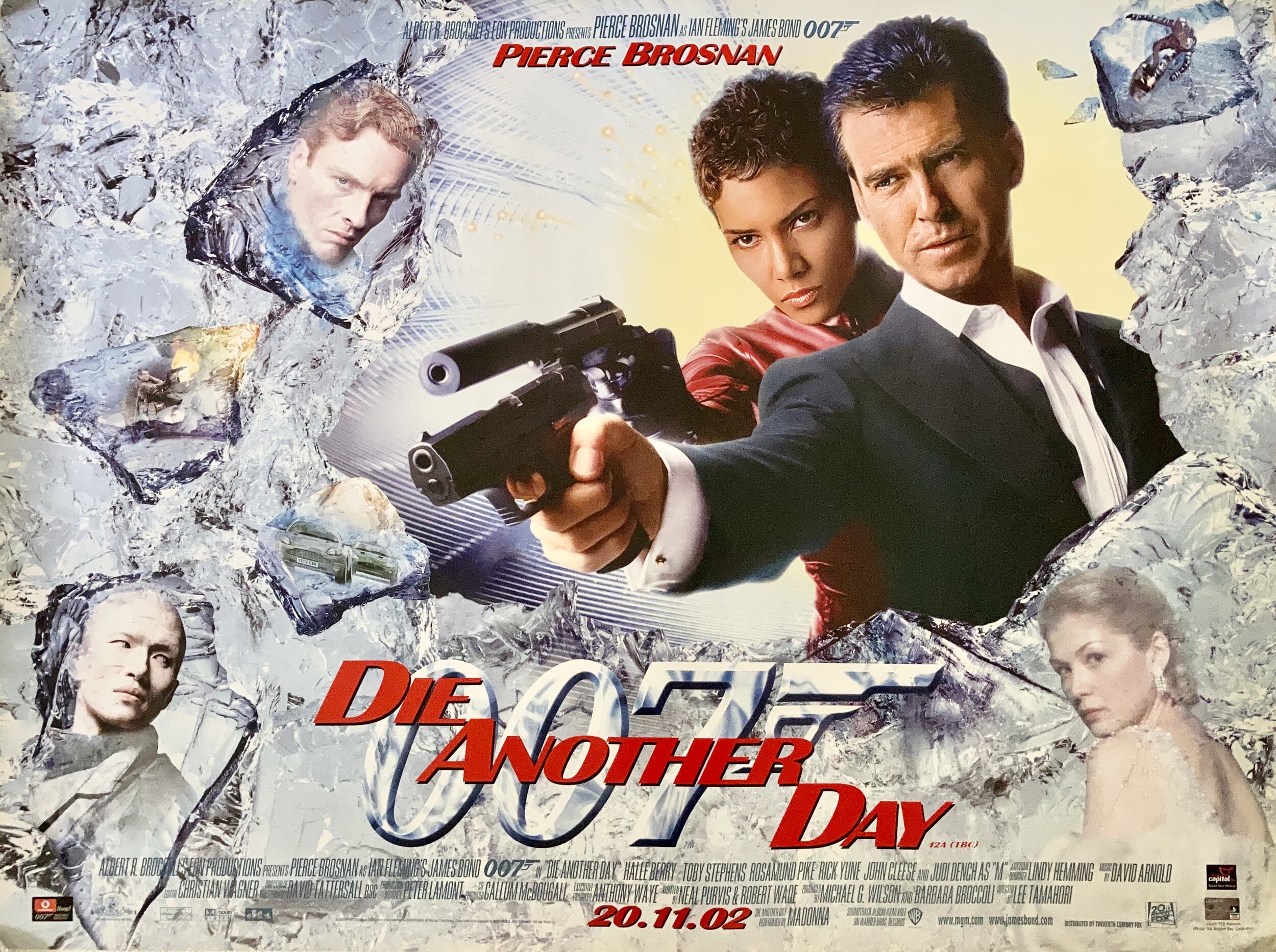 Die Another Day Quad Poster