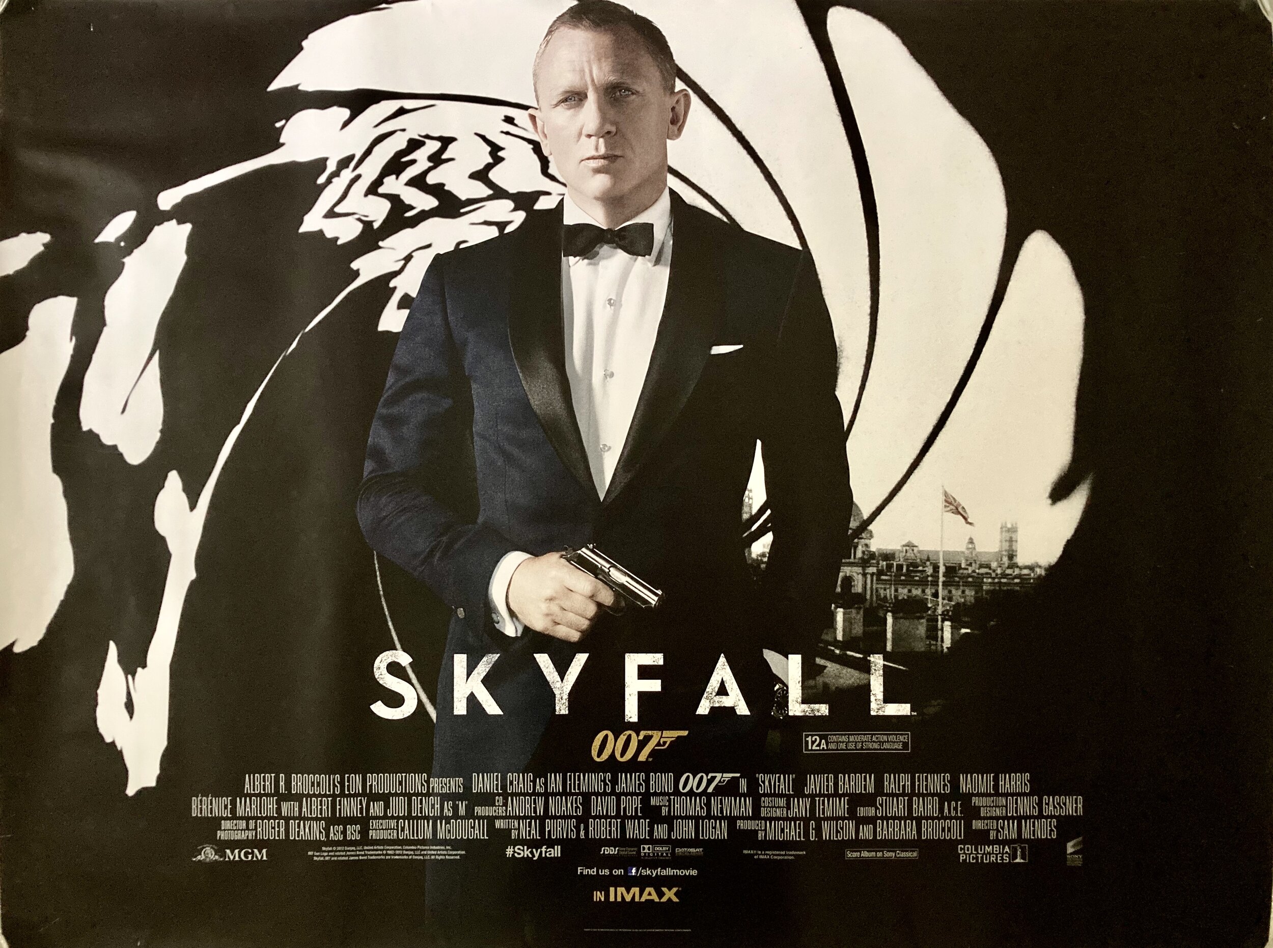 Skyfall Quad Poster