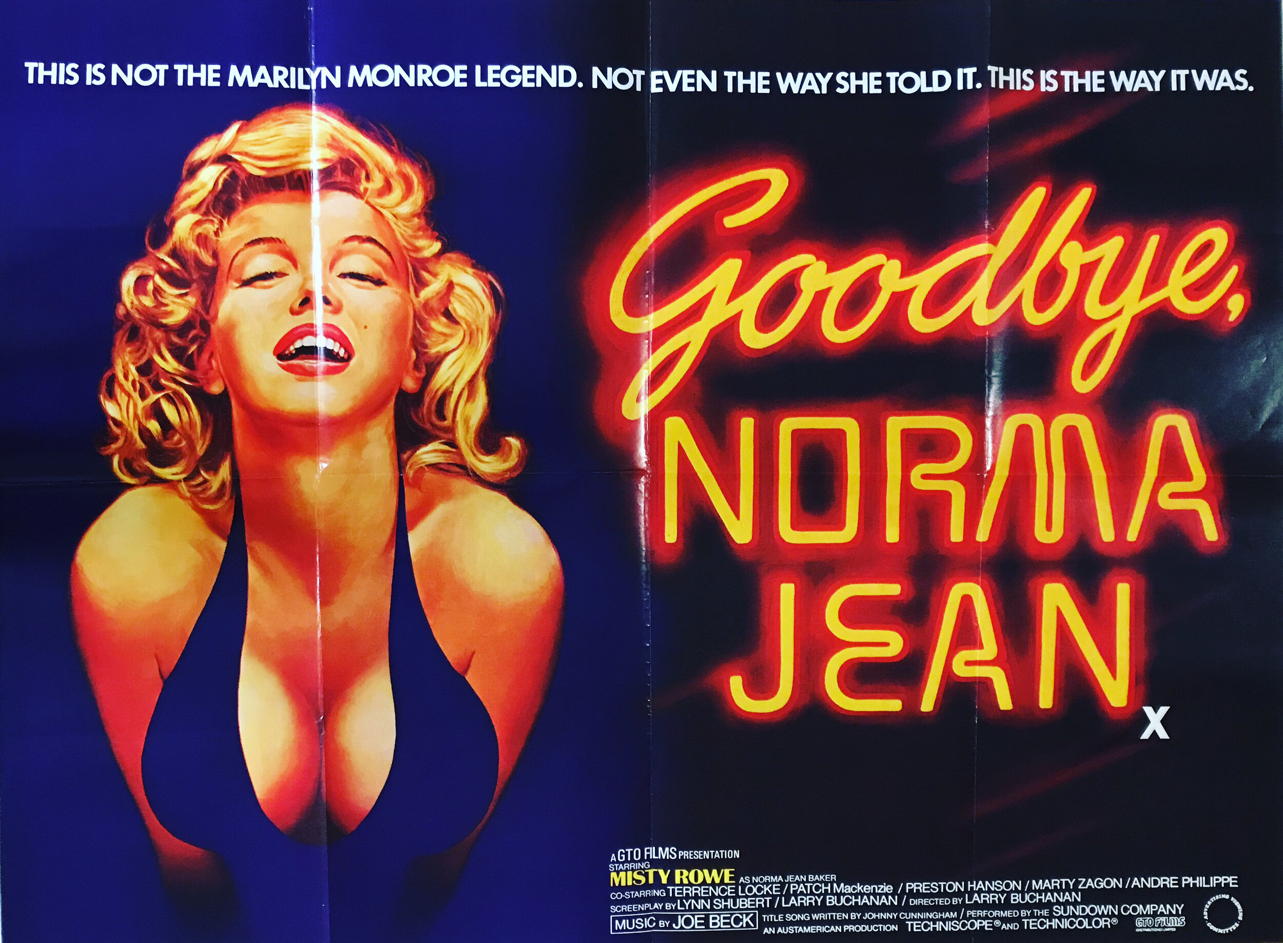 Goodbye Norma Jean Quad Poster