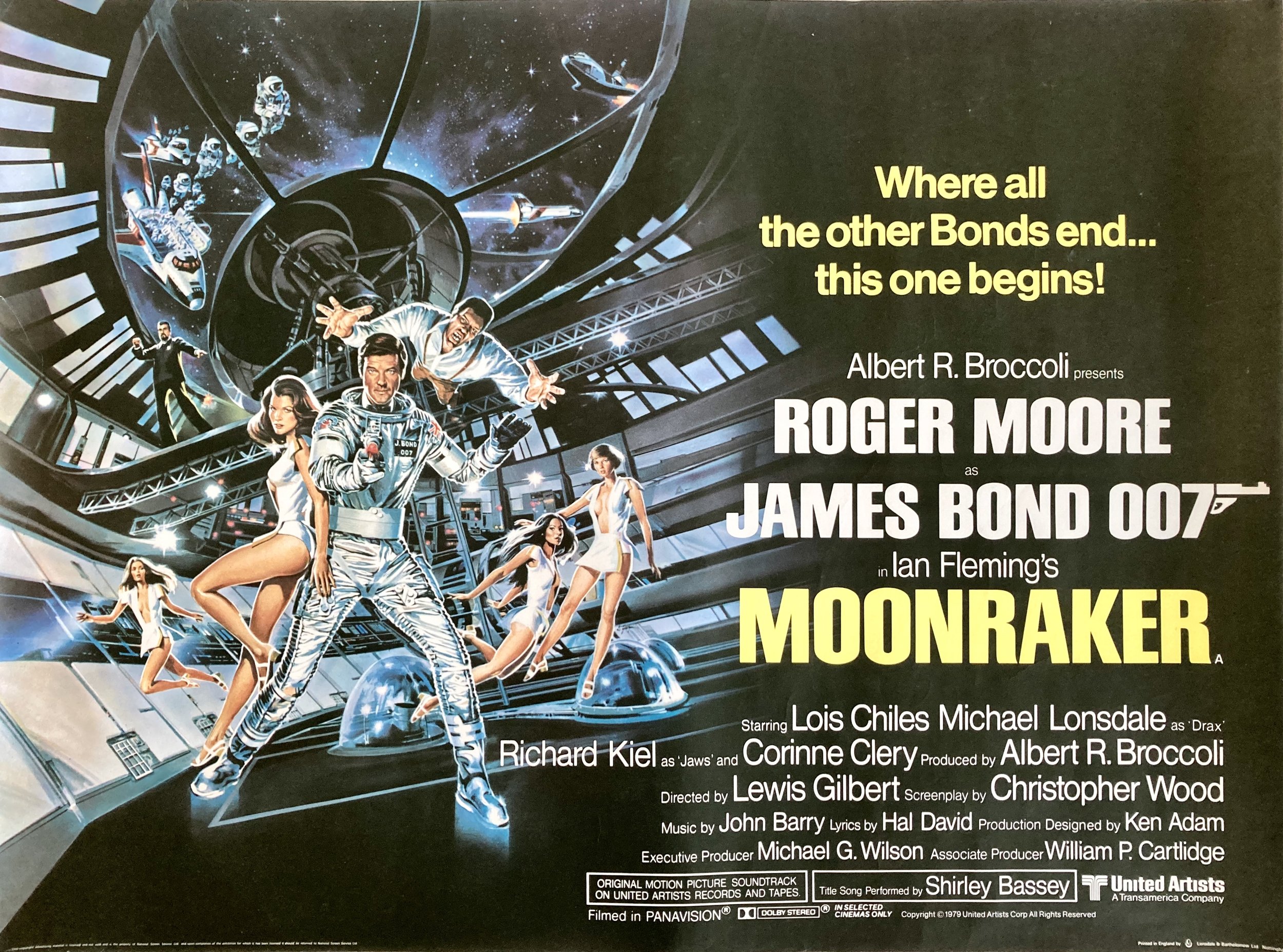 Moonraker Quad Poster