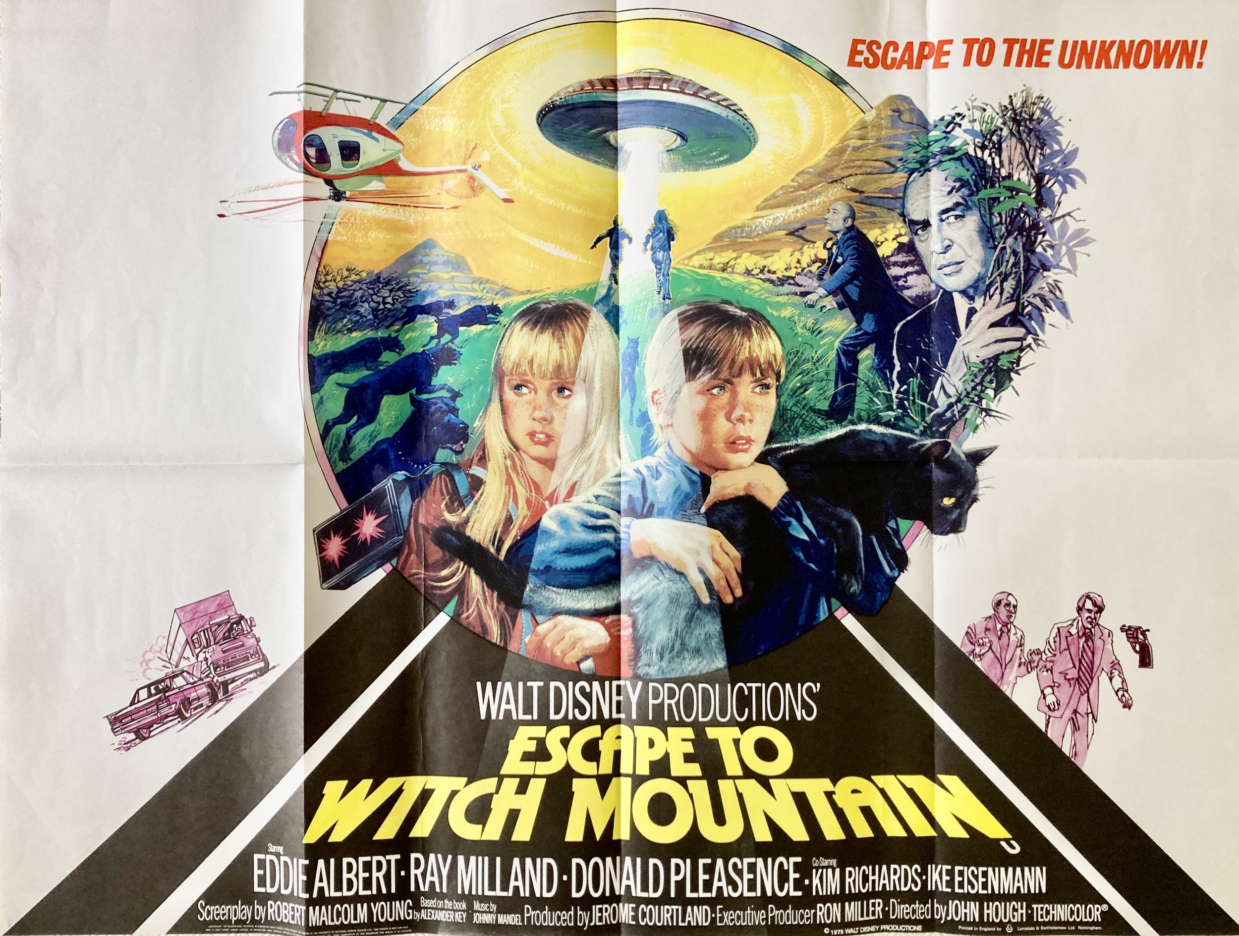 Escape to Witch Mountain Quad Poster