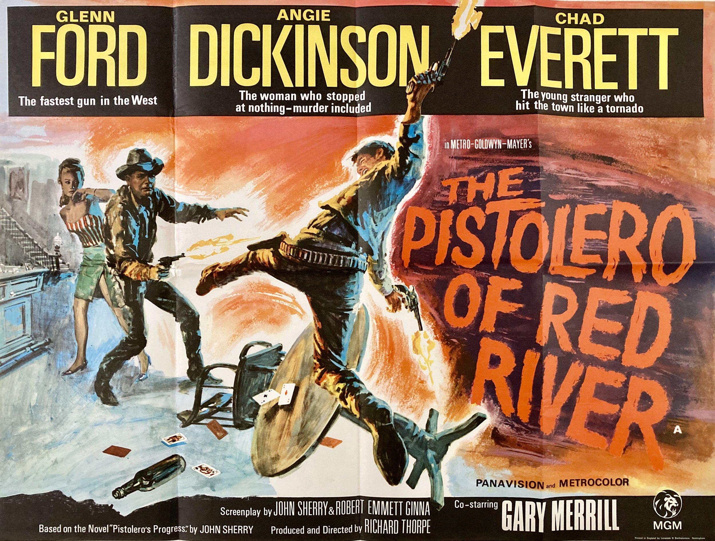 The Pistolero of Red River Quad Poster
