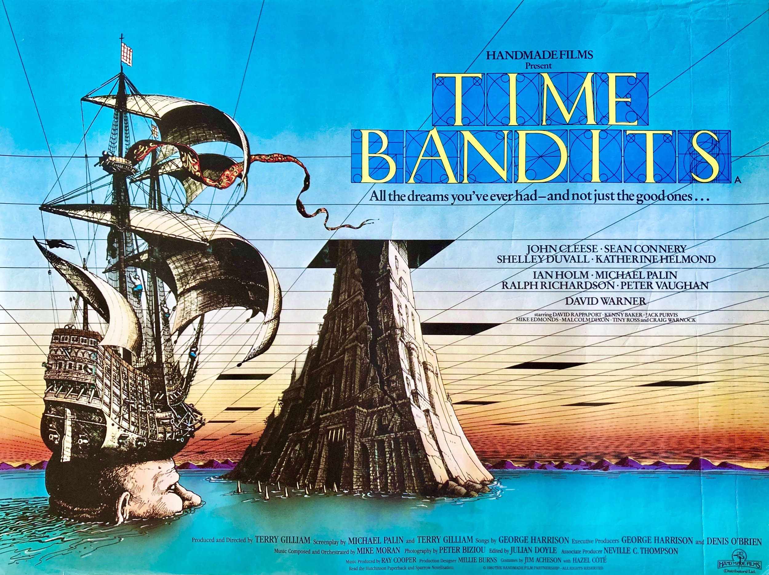 Time Bandits Quad Poster