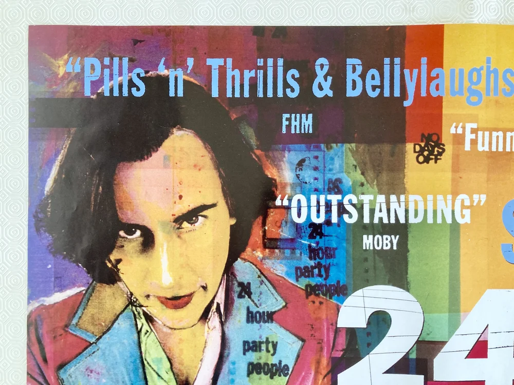 24HOUR PARTY PEOPLE24アワー・パーティ・ピープル　ポスター 24 Hour Party People (2002) Original Movie Posters
