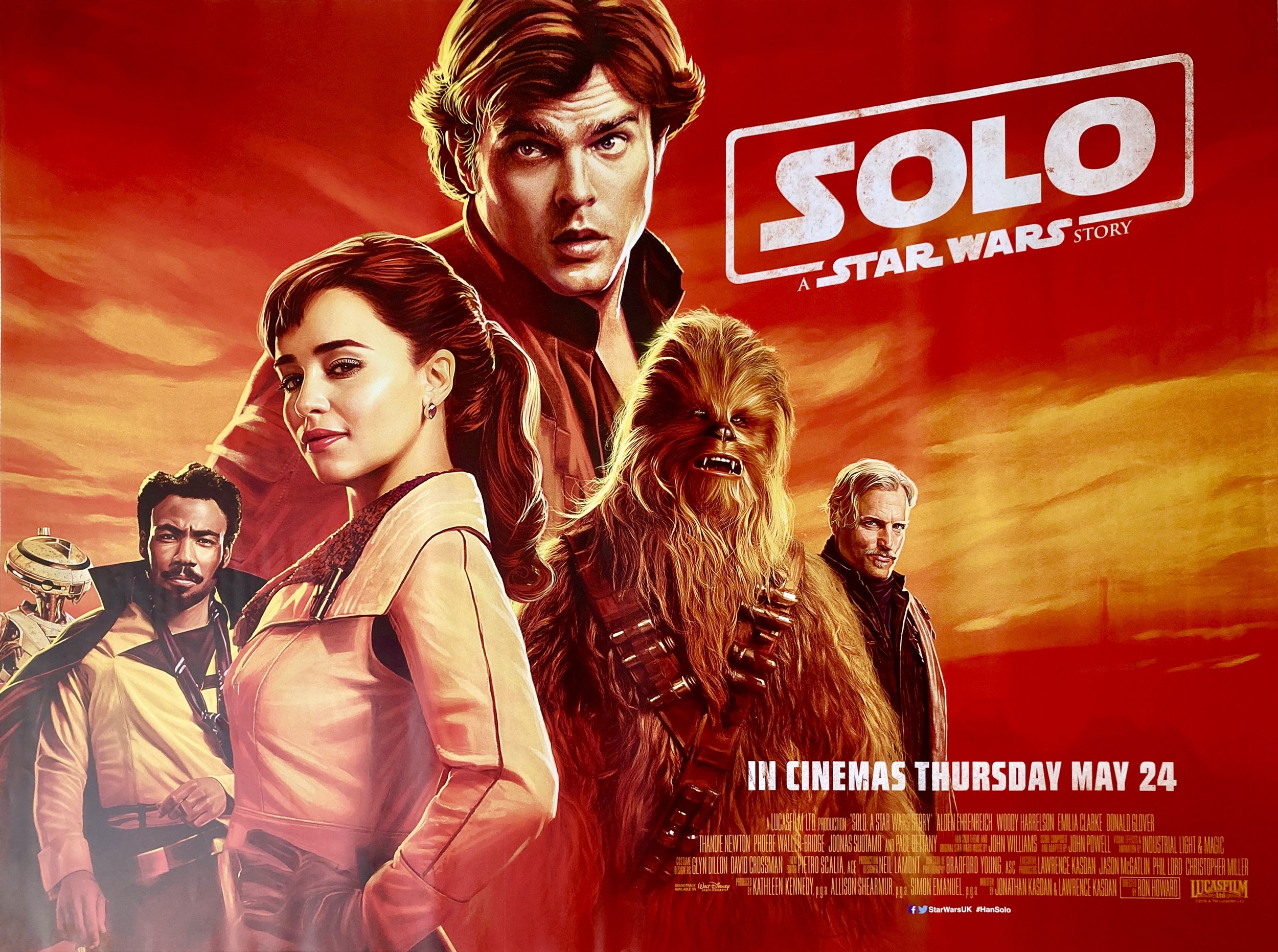 Solo A Star Wars Story Quad Poster
