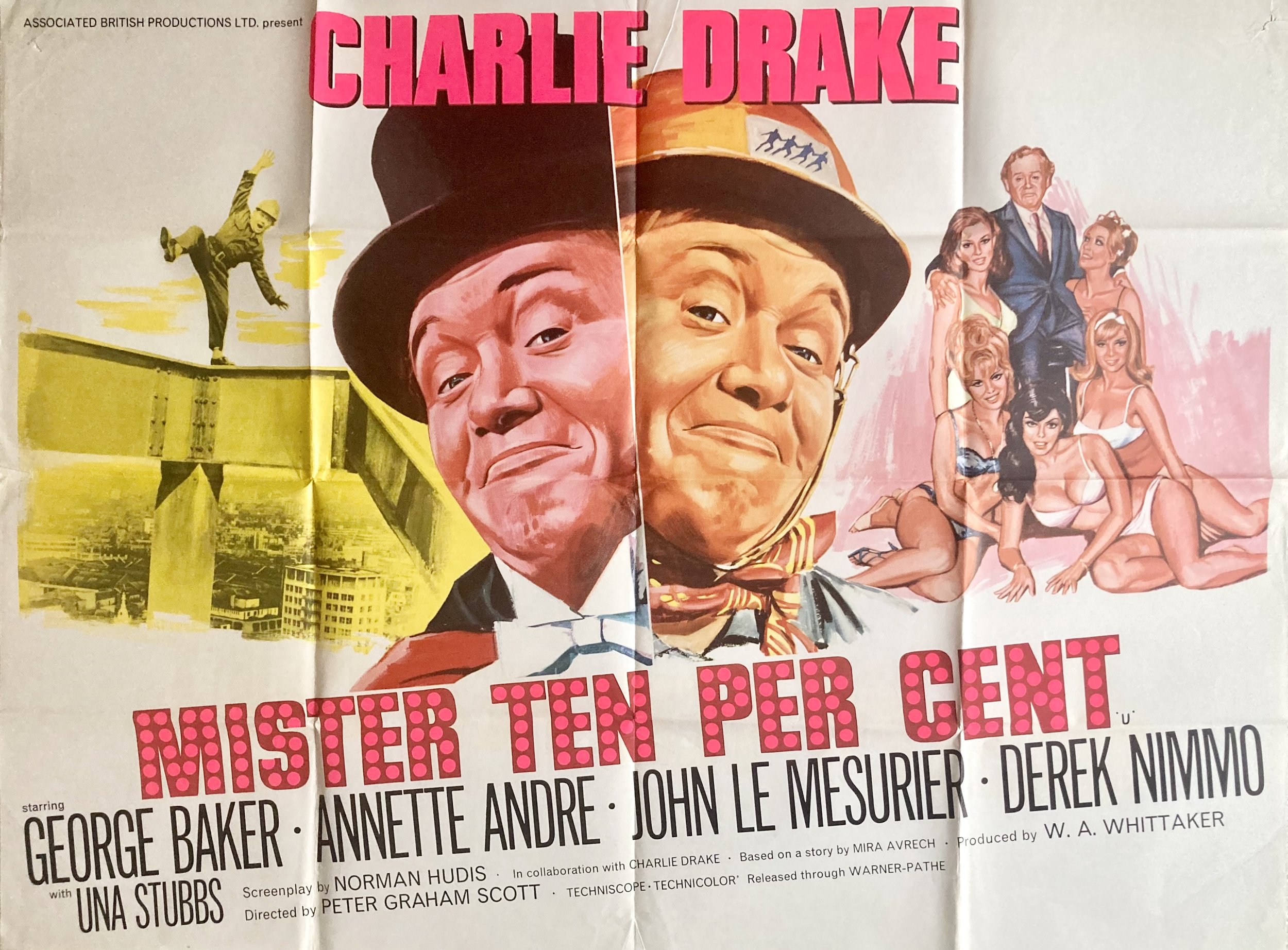 Mister Ten Per Cent Quad Poster
