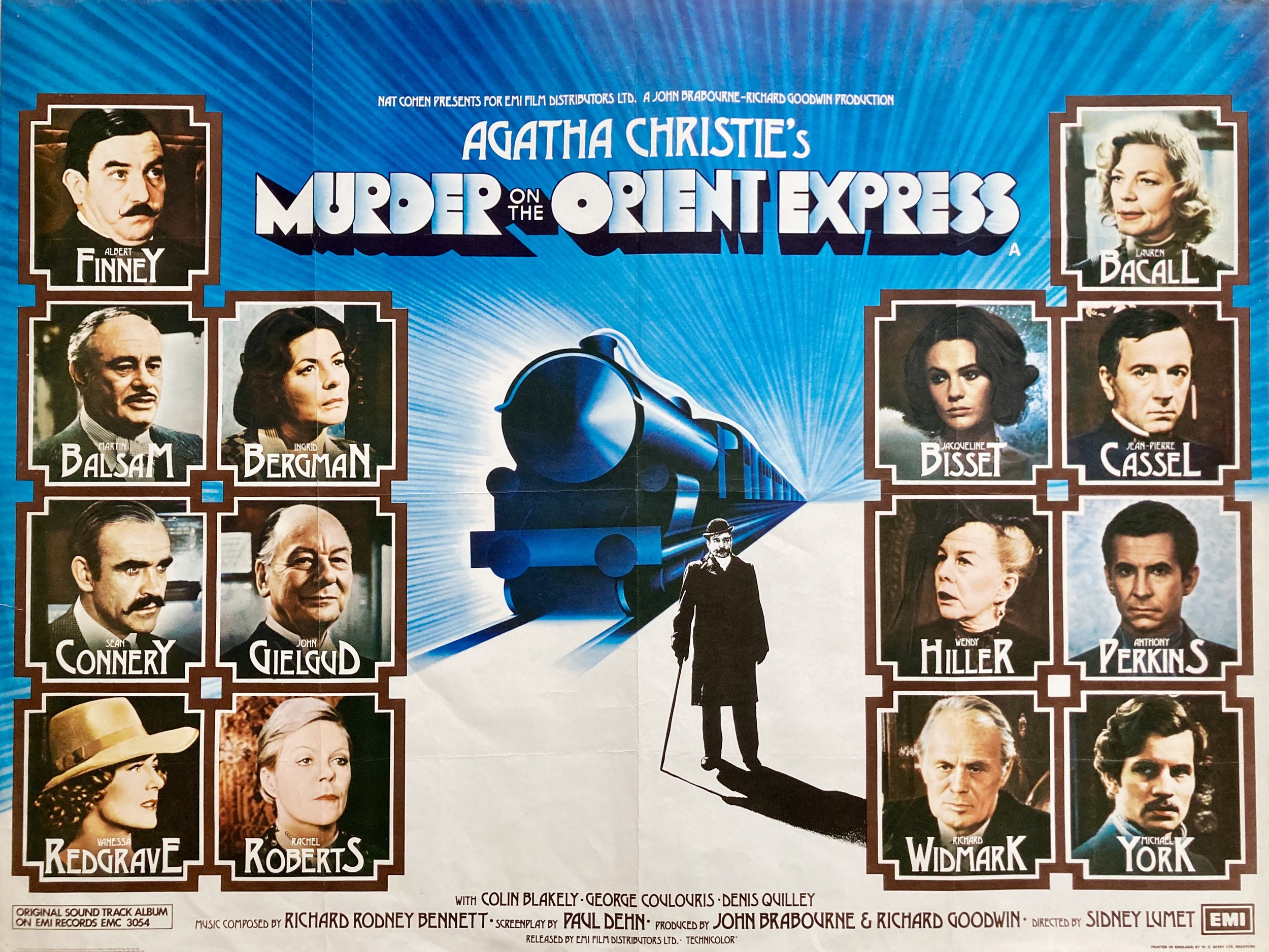Murder on the Orient Express Quad Poster