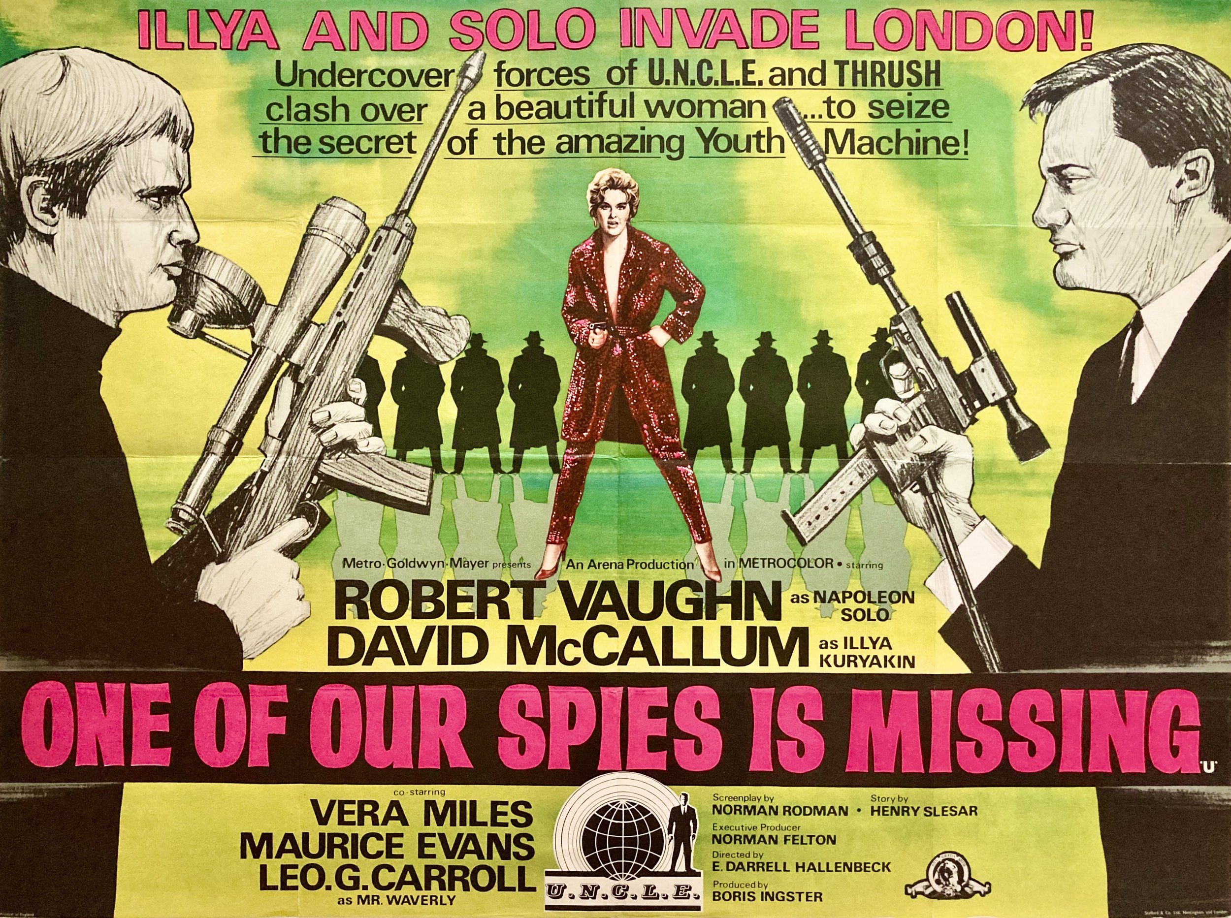 One of Our Spies Is Missing Quad Poster